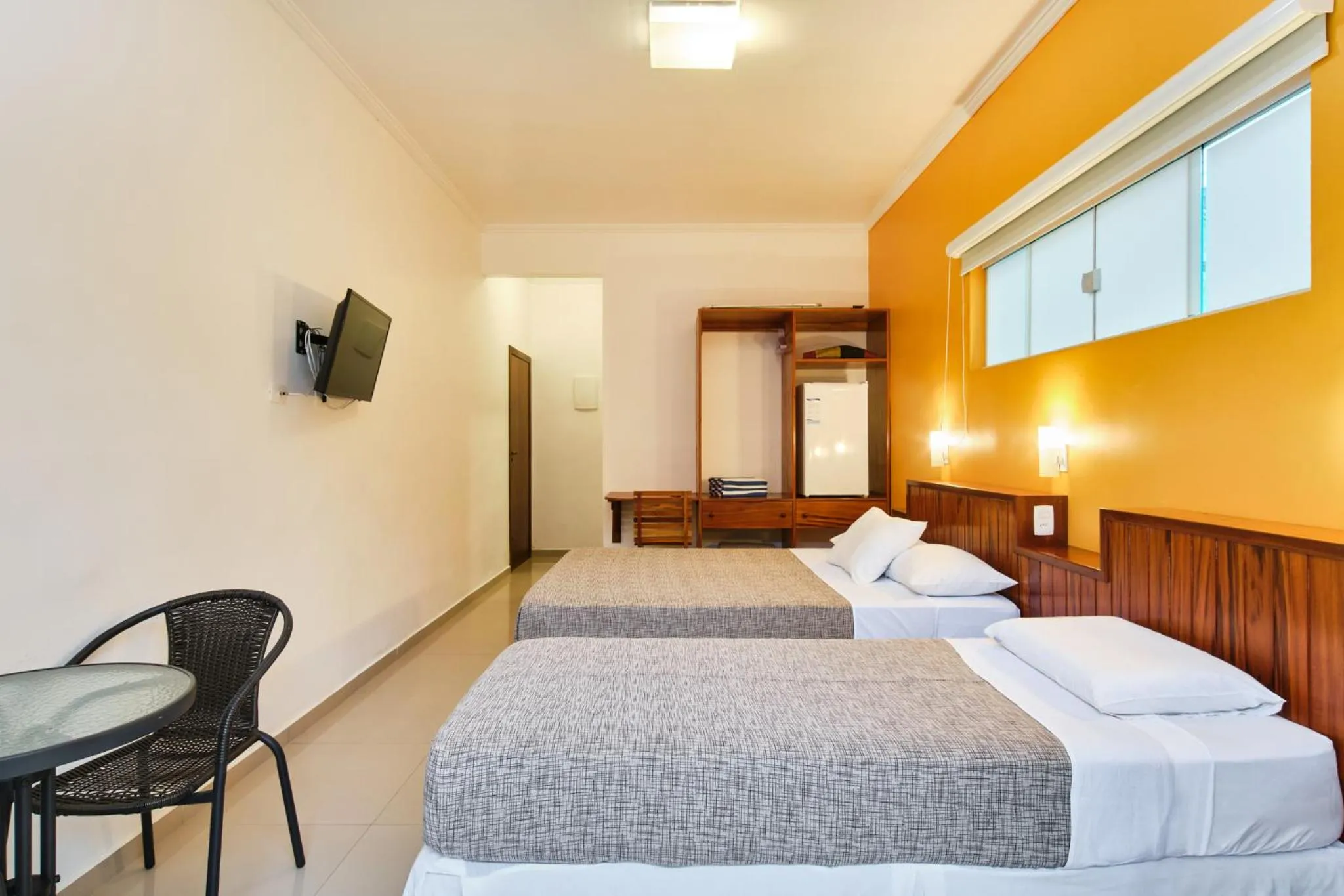 Bed in Pousada Villa Piemonte