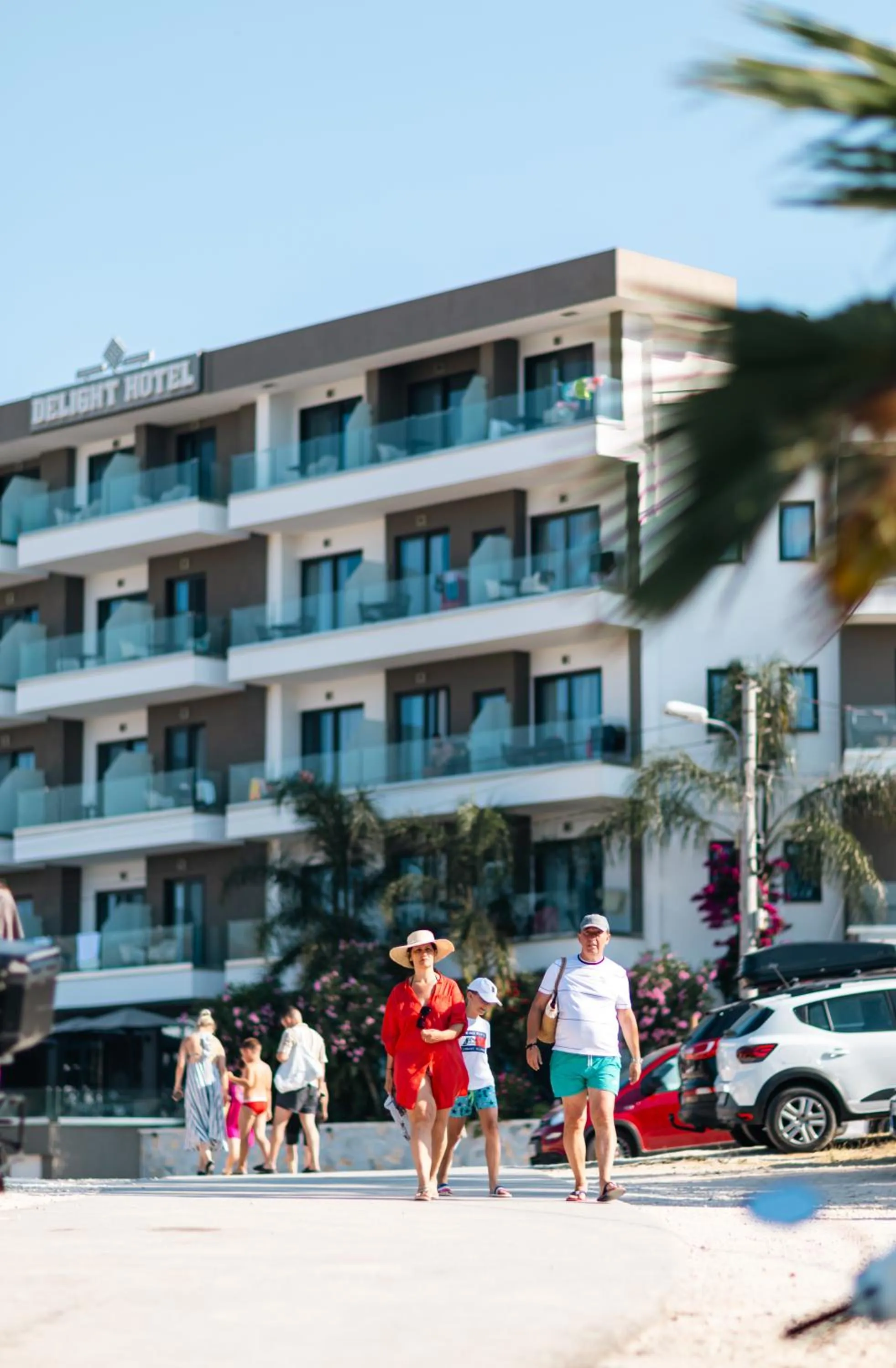 Property building in Delight Hotel