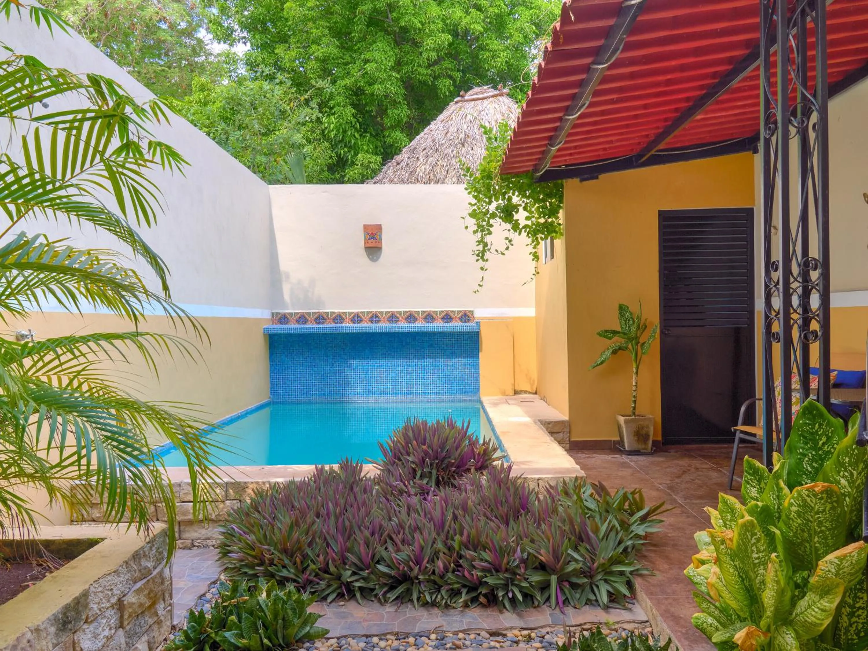 Patio in Casa Del Maya Bed & Breakfast