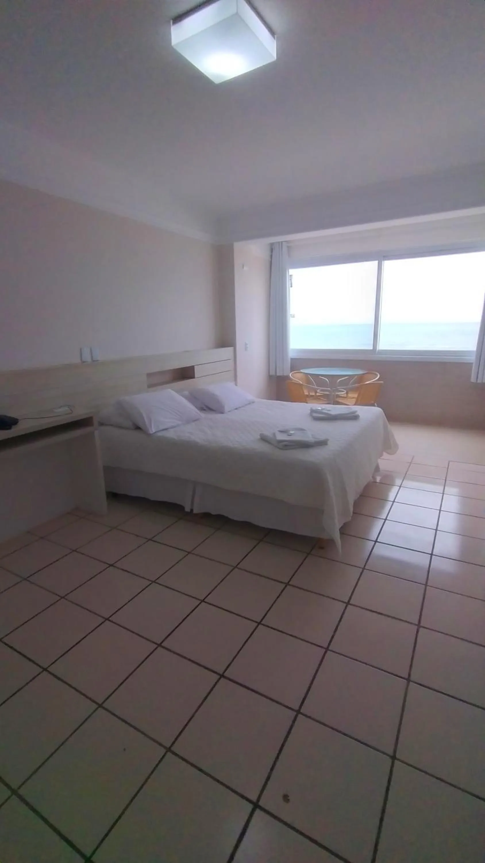 Bed in Hotel Araçá