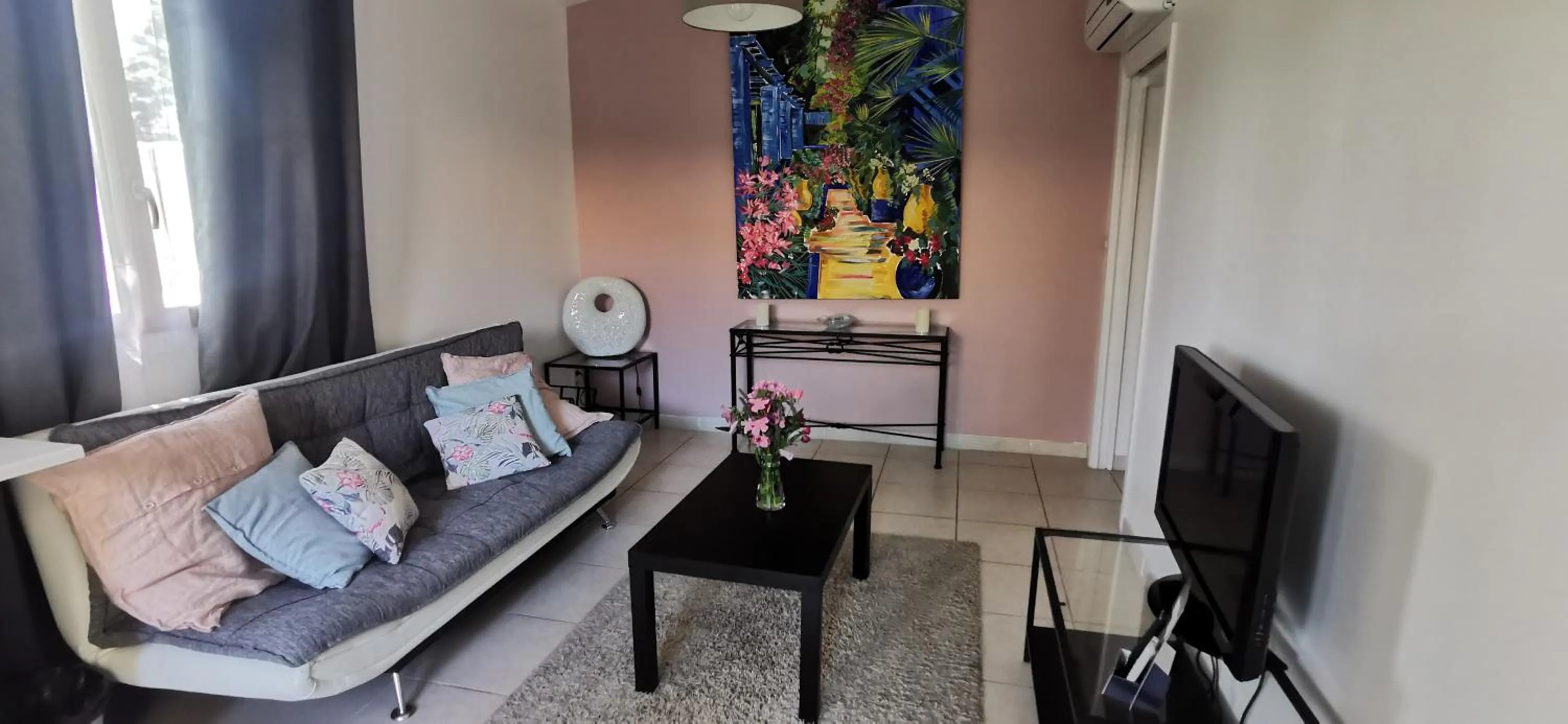 Living room in Hôtel Le Mas Des Amandiers