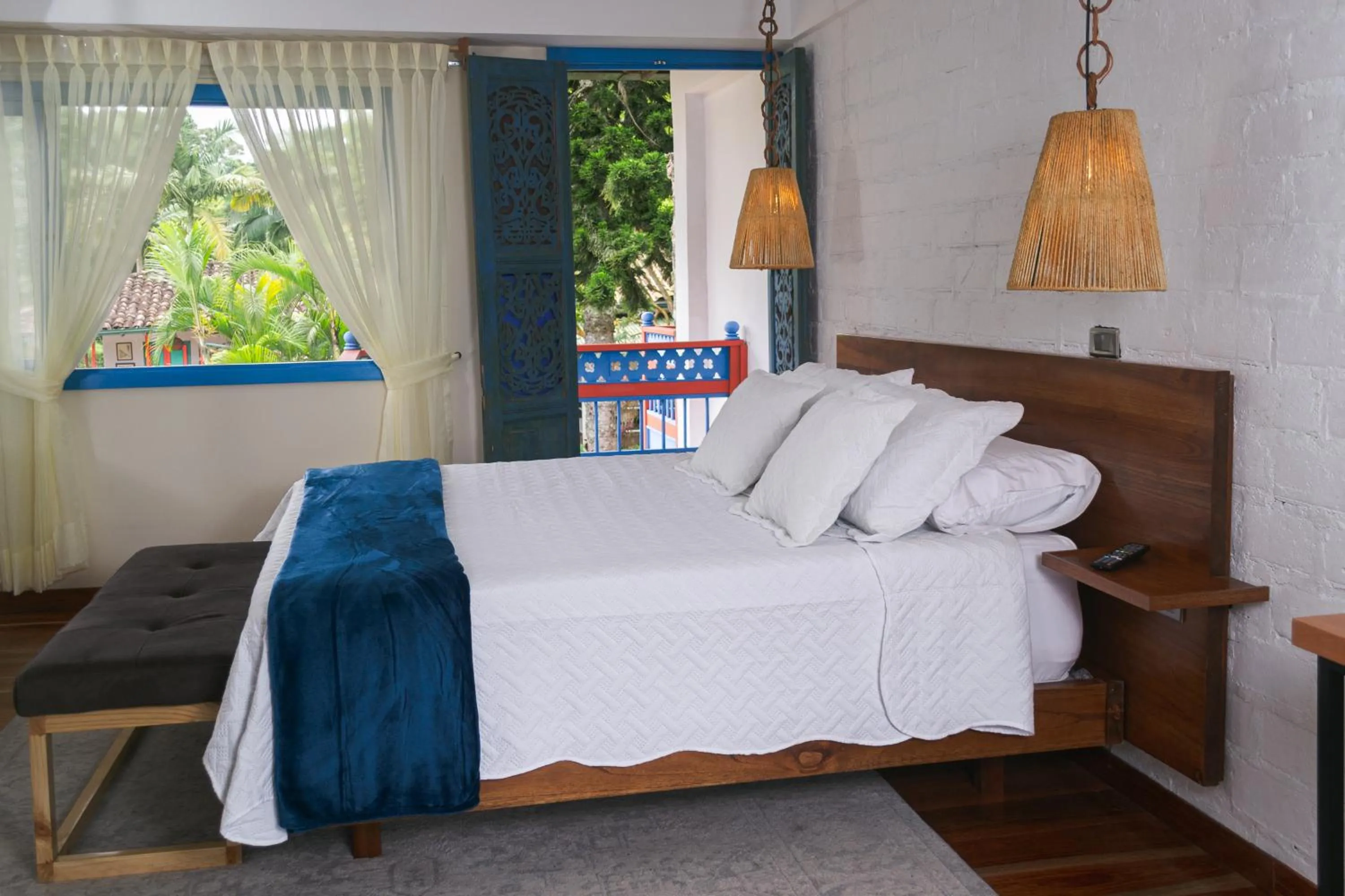 Bed in El Edén Country hotel y Club Residencial