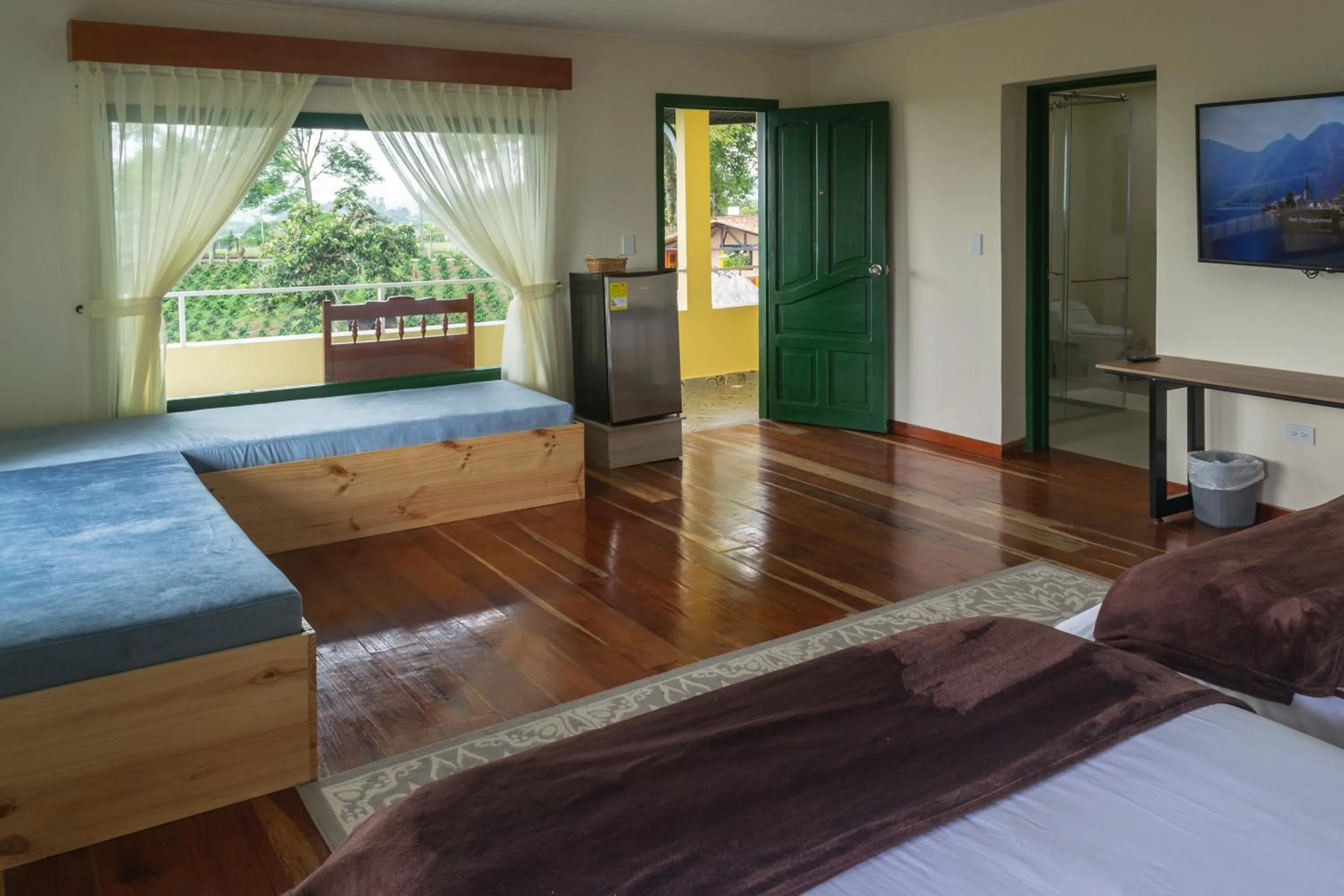 Bed in El Edén Country hotel y Club Residencial