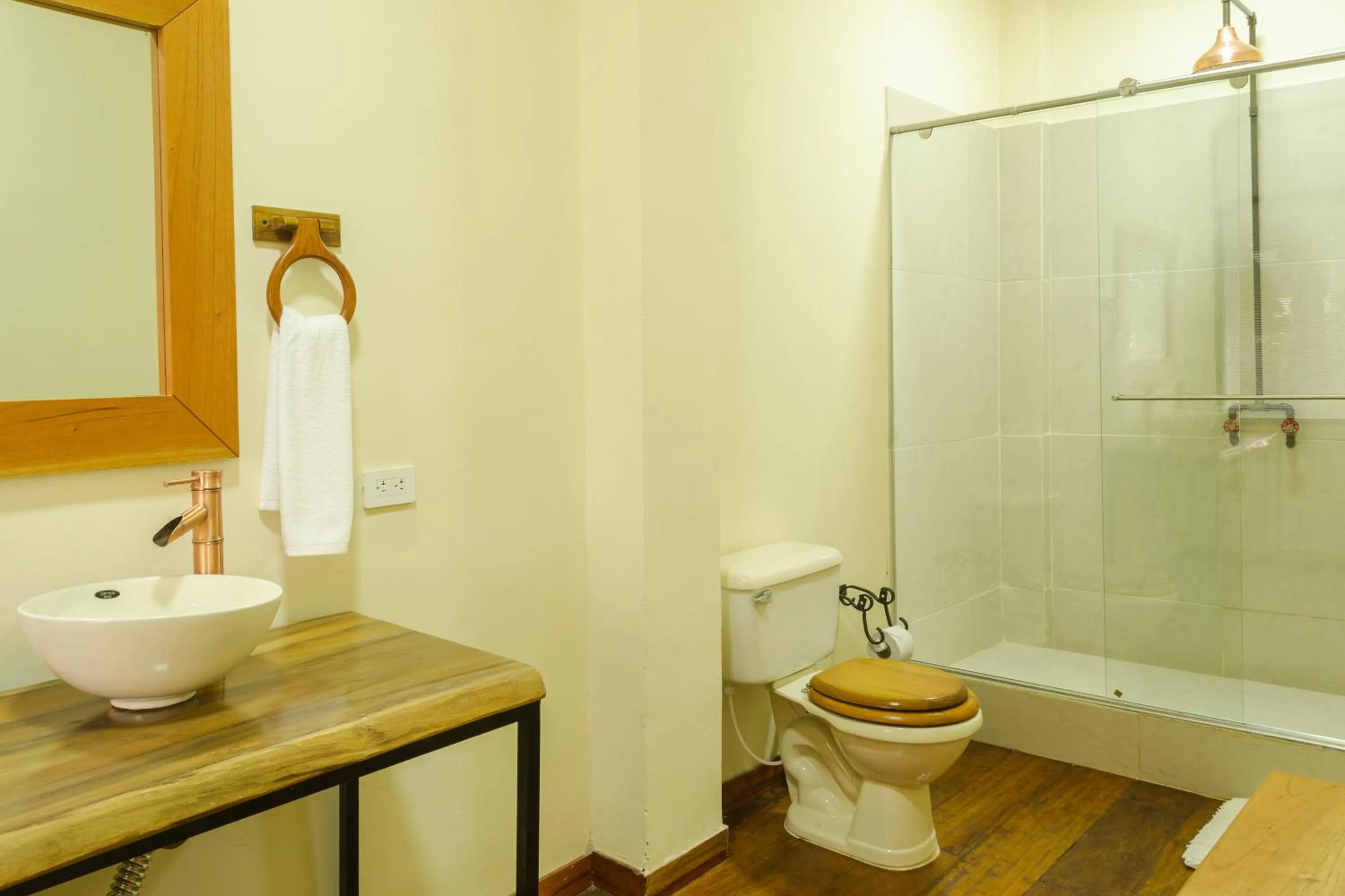 Shower in El Edén Country hotel y Club Residencial