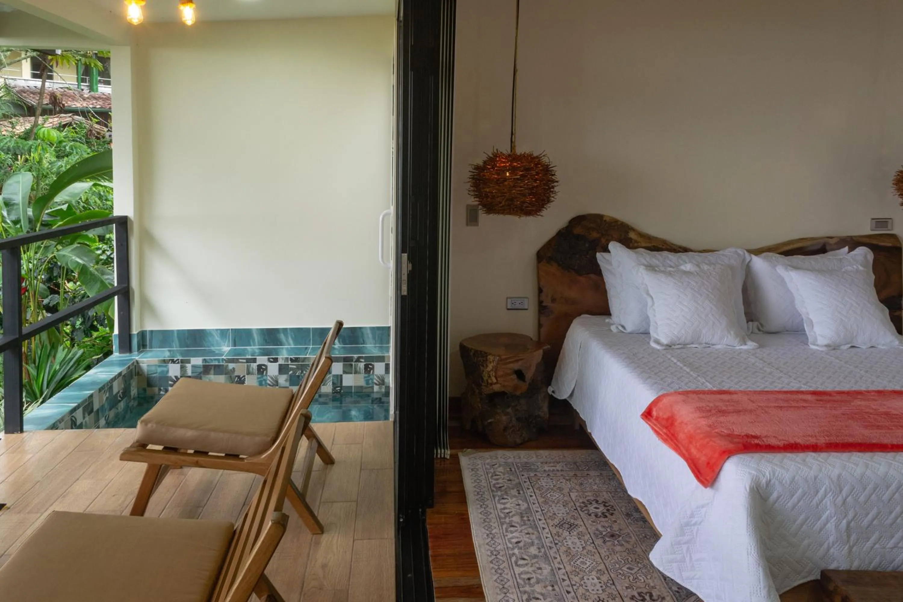 Bed in El Edén Country hotel y Club Residencial