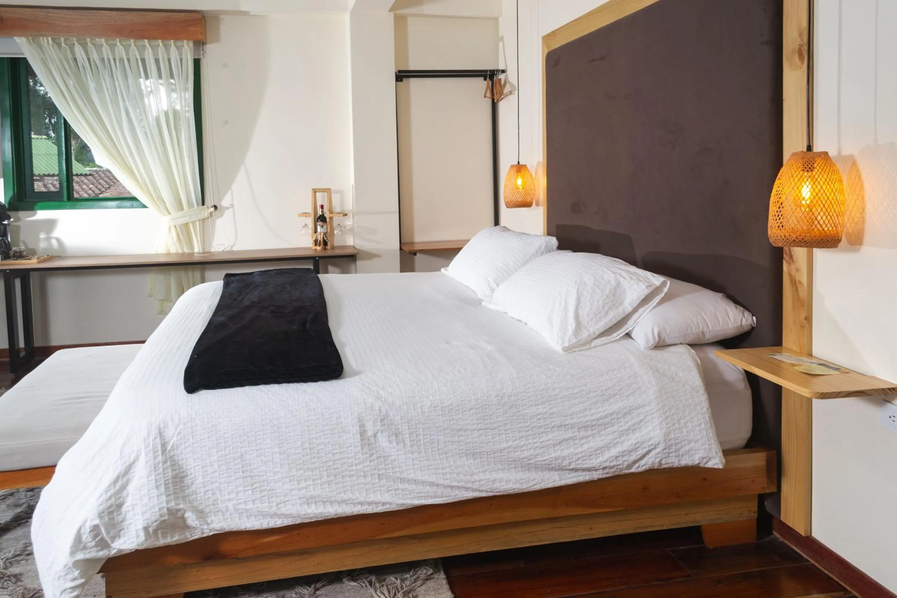 Bed in El Edén Country hotel y Club Residencial