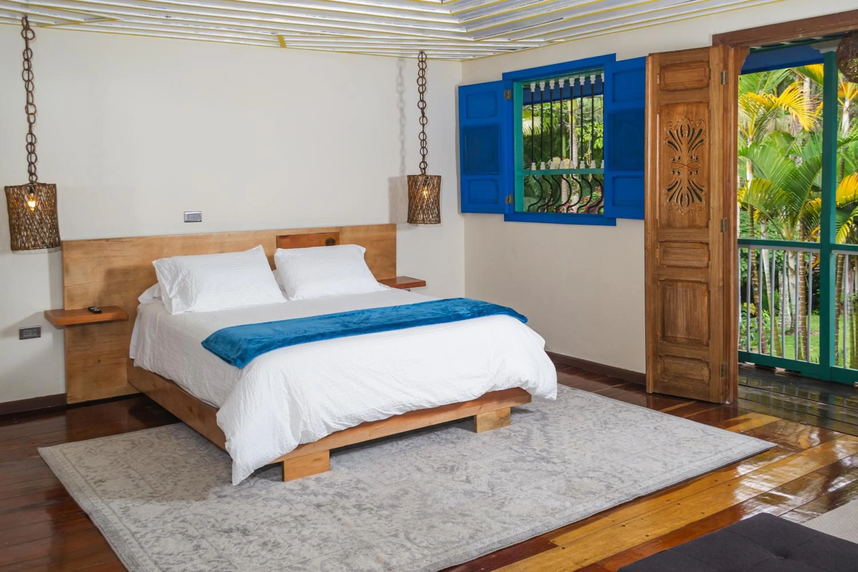 Bed in El Edén Country hotel y Club Residencial