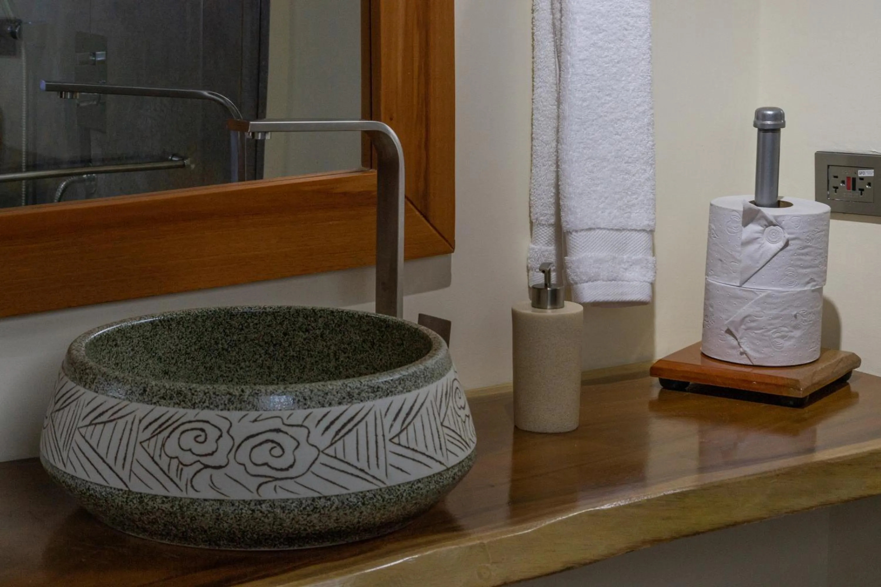 Bathroom in El Edén Country hotel y Club Residencial
