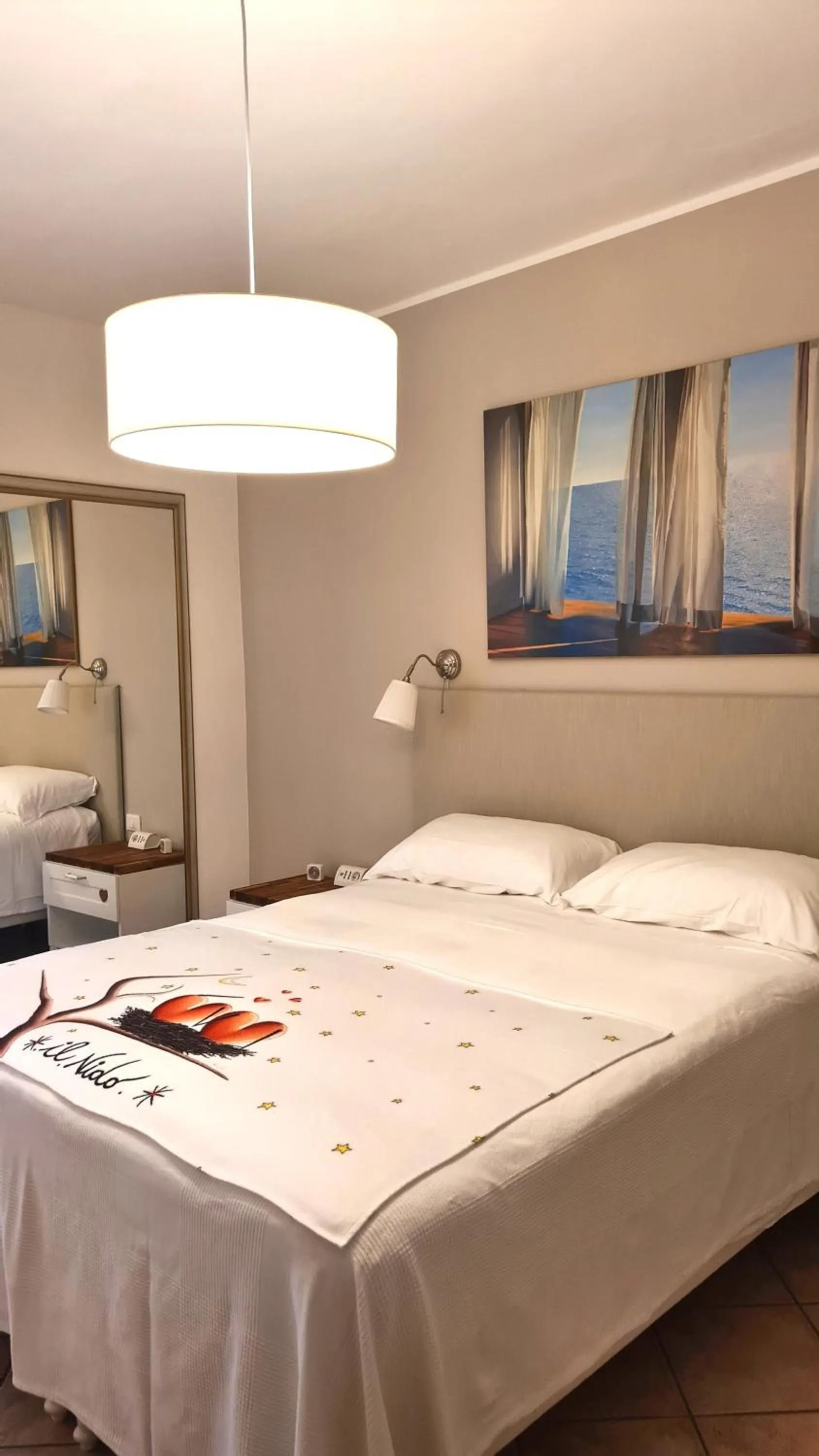 Bedroom, Bed in Il Nido B&B