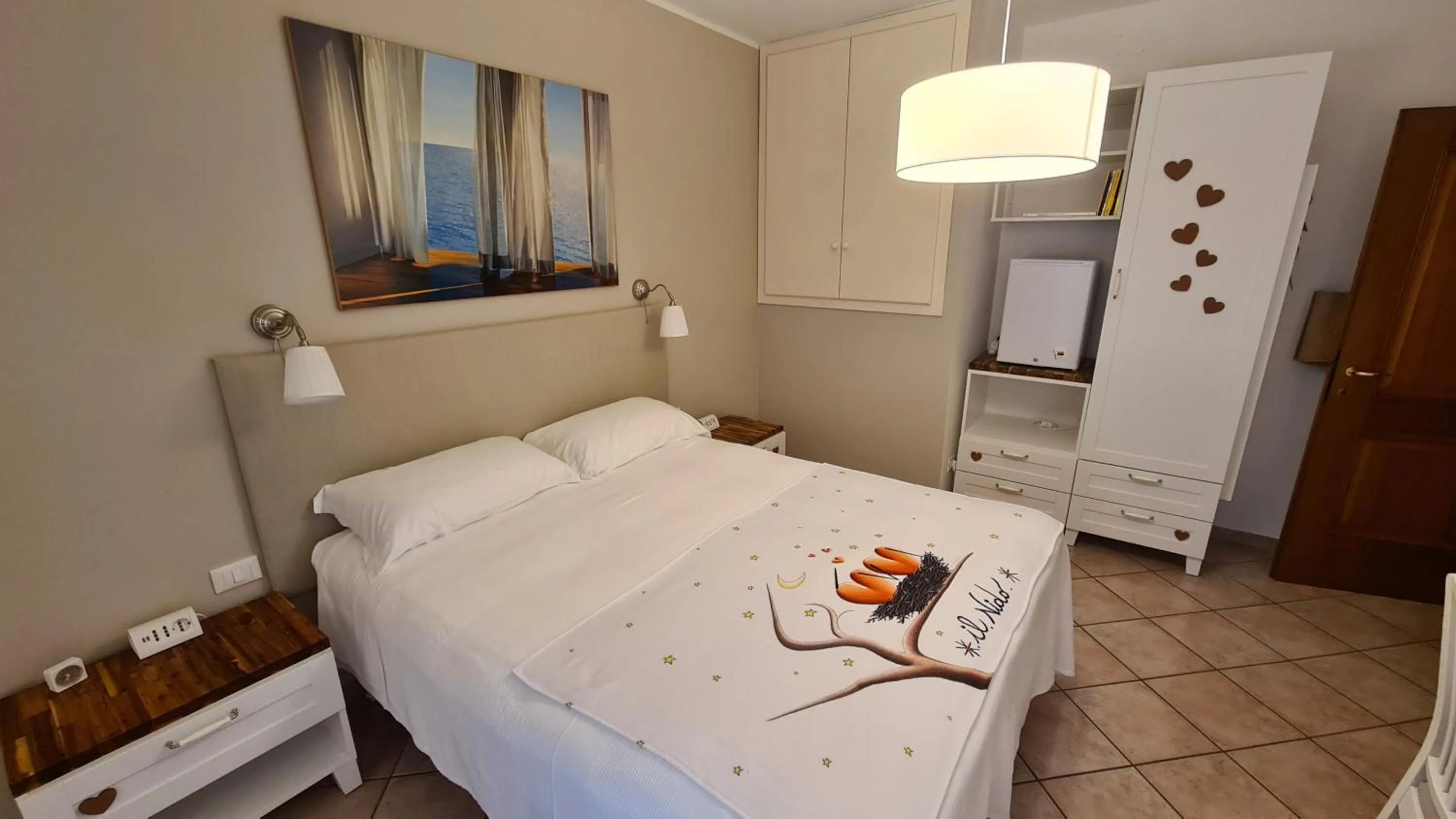 Bedroom, Bed in Il Nido B&B