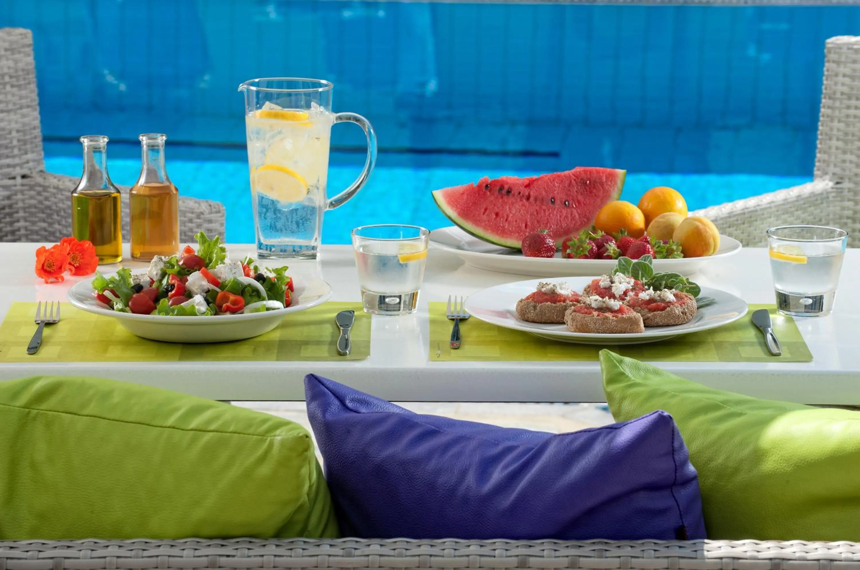 Food close-up in Kristalli Hotel Apartments