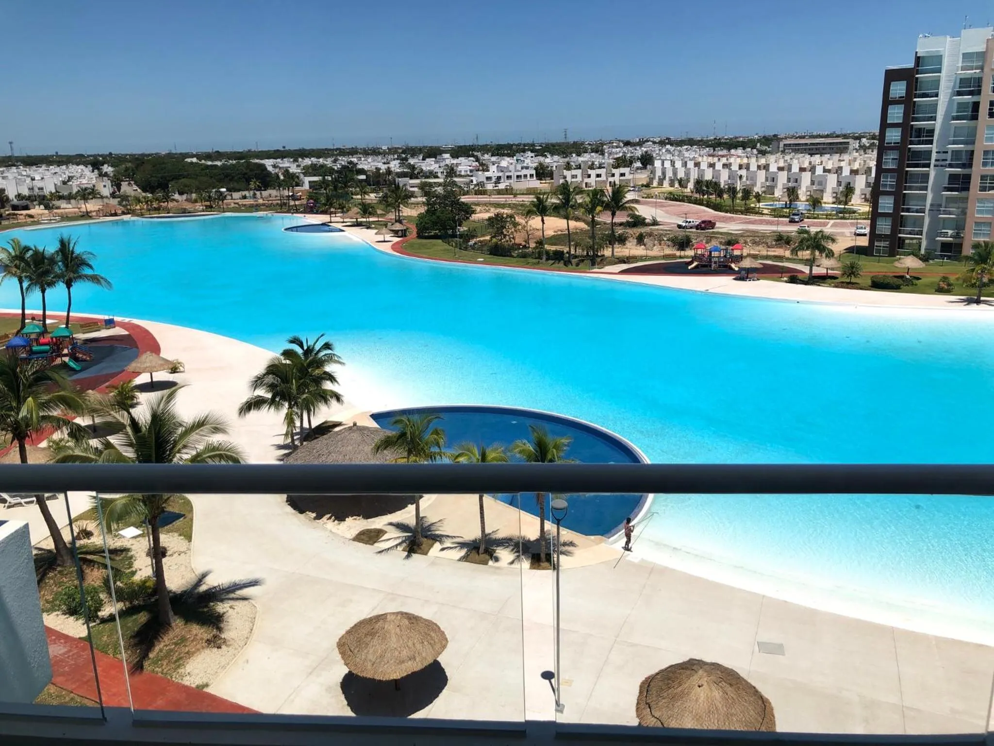 Pool view in Dream Lagoons