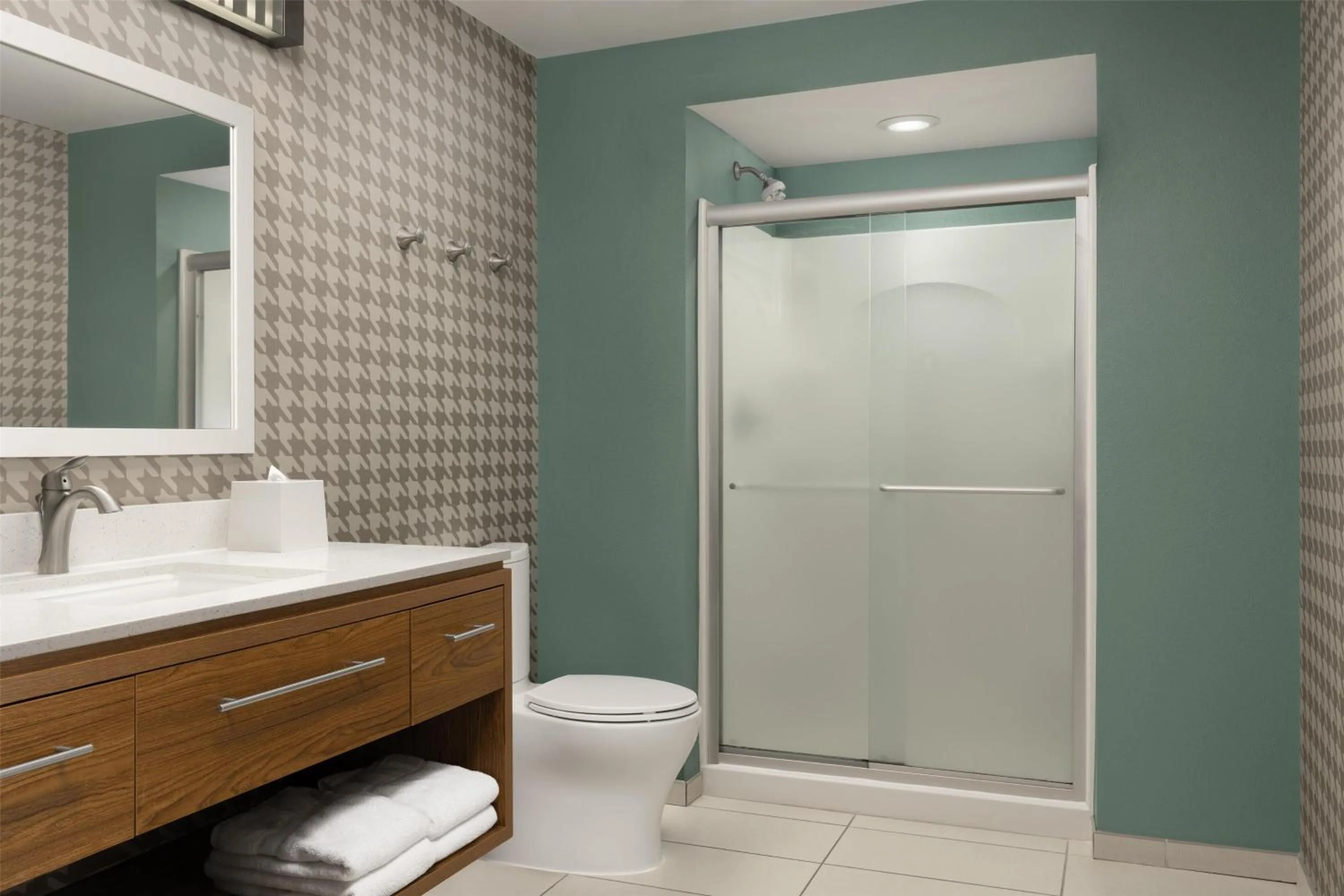 Bathroom in Home2 Suites by Hilton Huntsville Research Park Area, AL