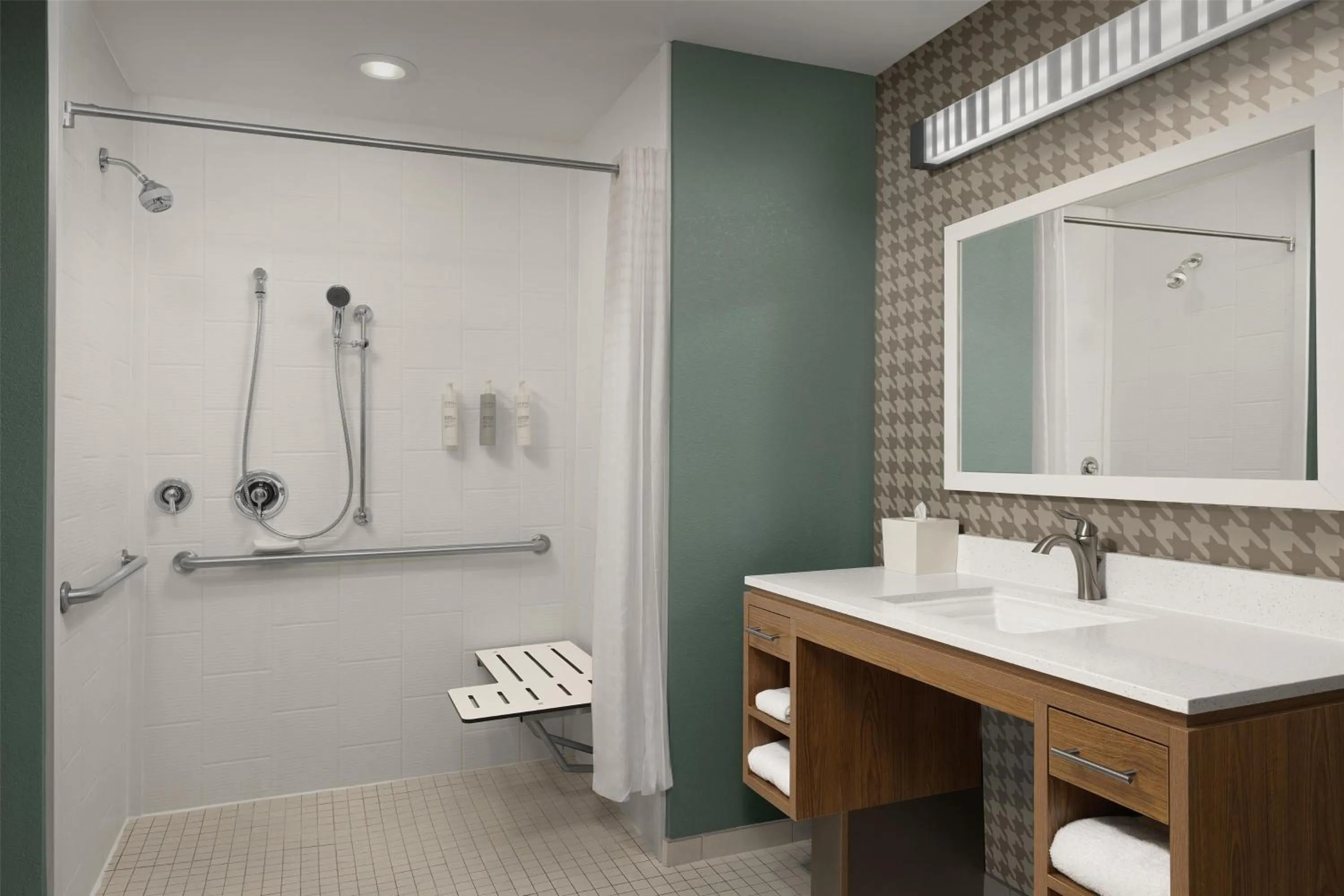Bathroom in Home2 Suites by Hilton Huntsville Research Park Area, AL