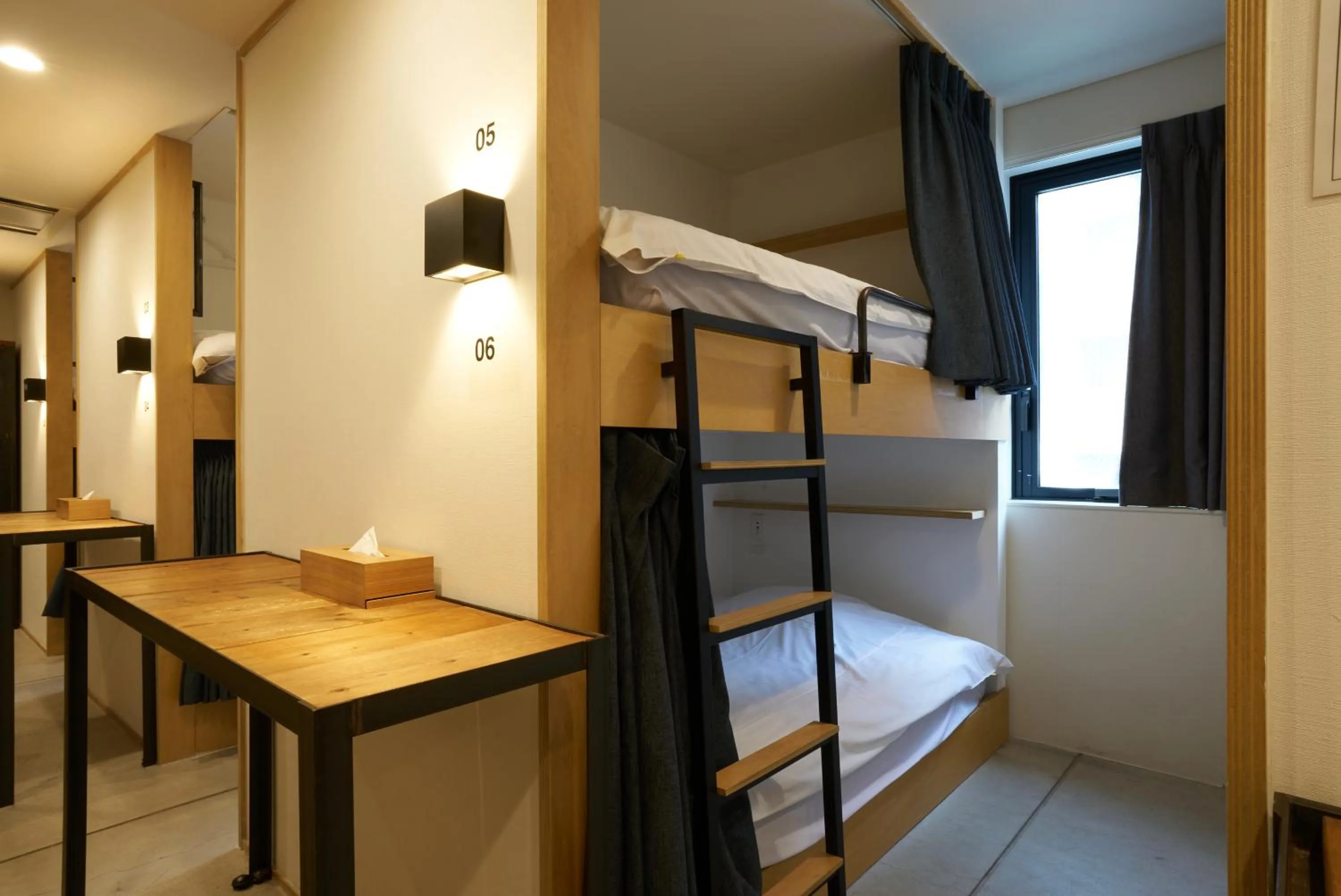 Photo of the whole room, Bed in Piece Hostel Kyoto