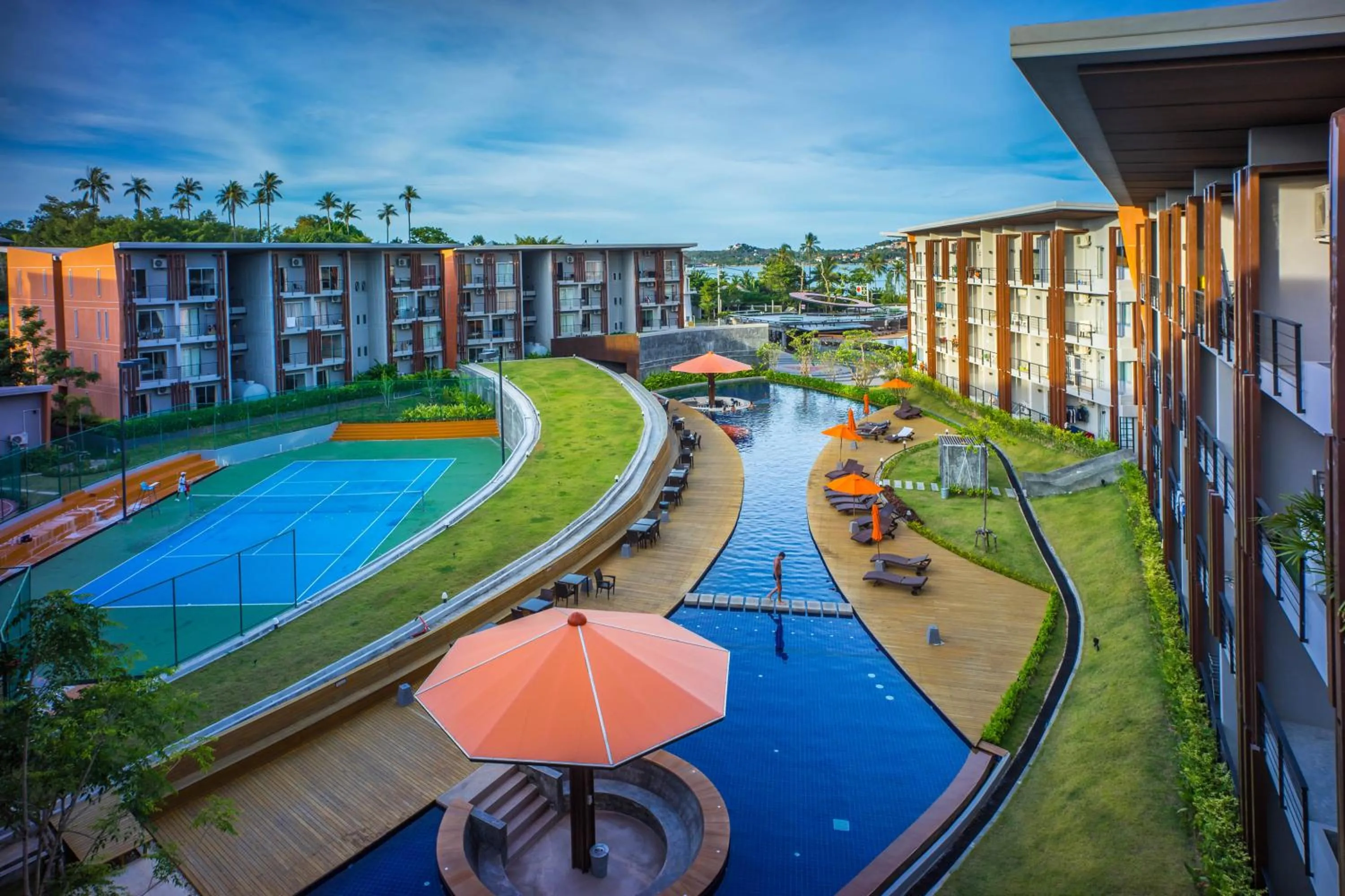 Facade/entrance in Replay Residences Samui