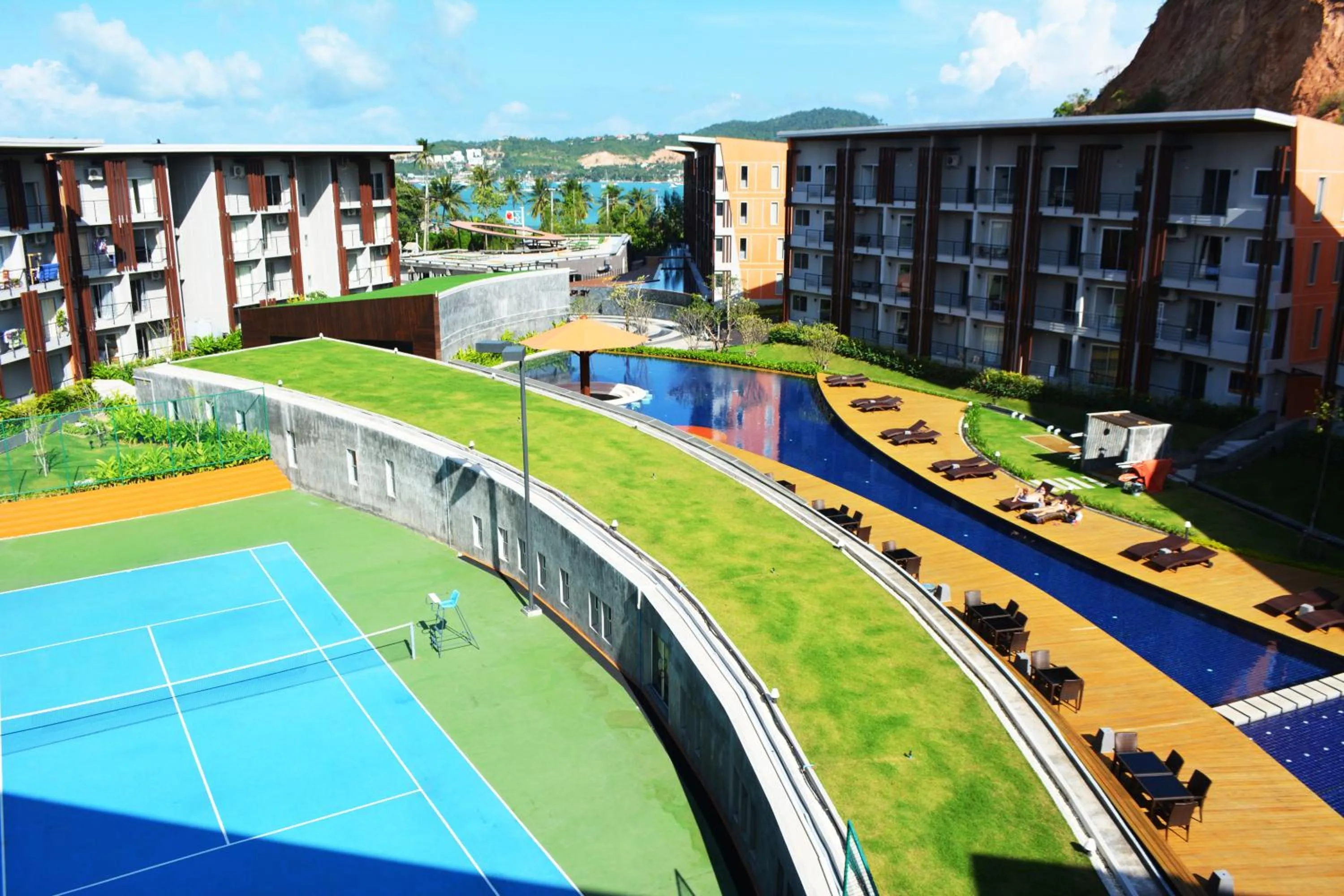 Facade/entrance in Replay Residences Samui