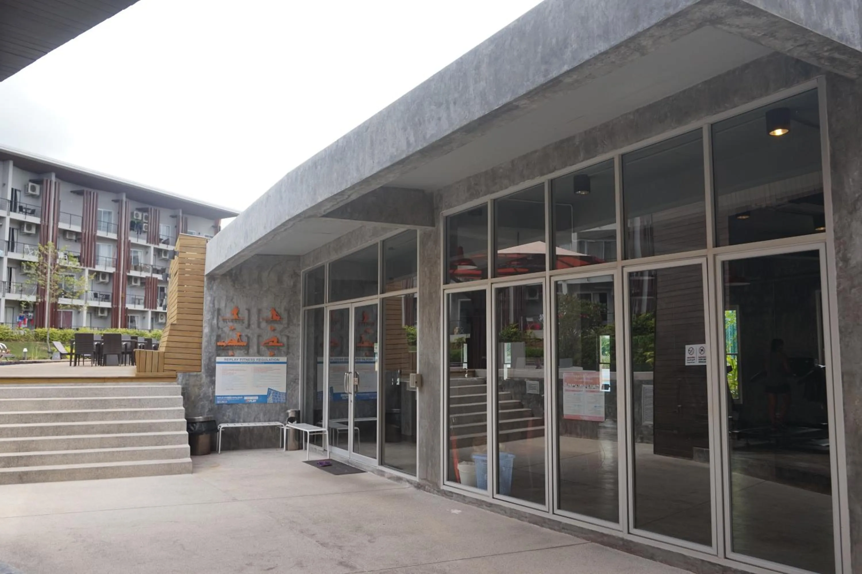 Facade/entrance in Replay Residences Samui