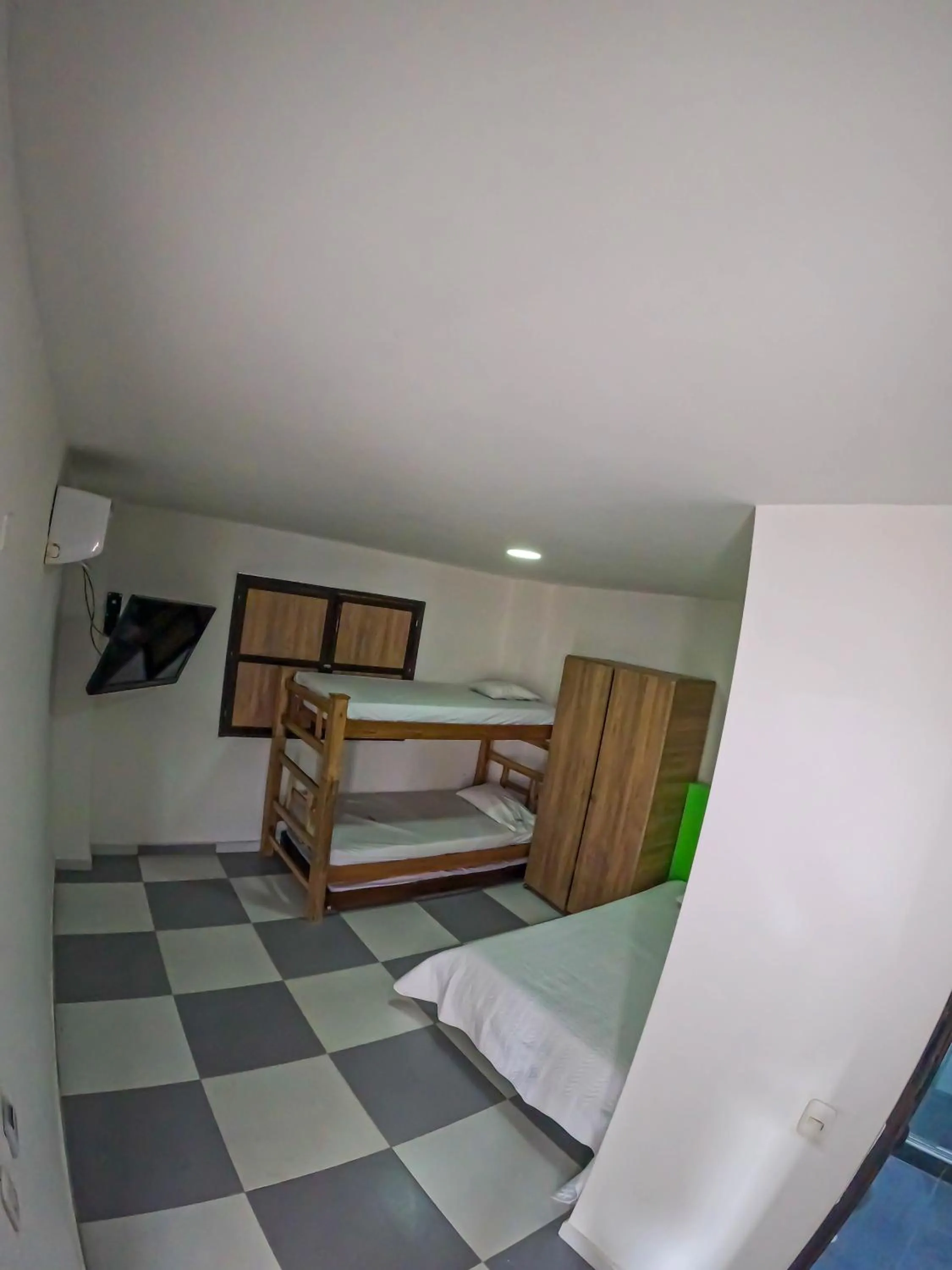 Bed in Hotel El Olimpo