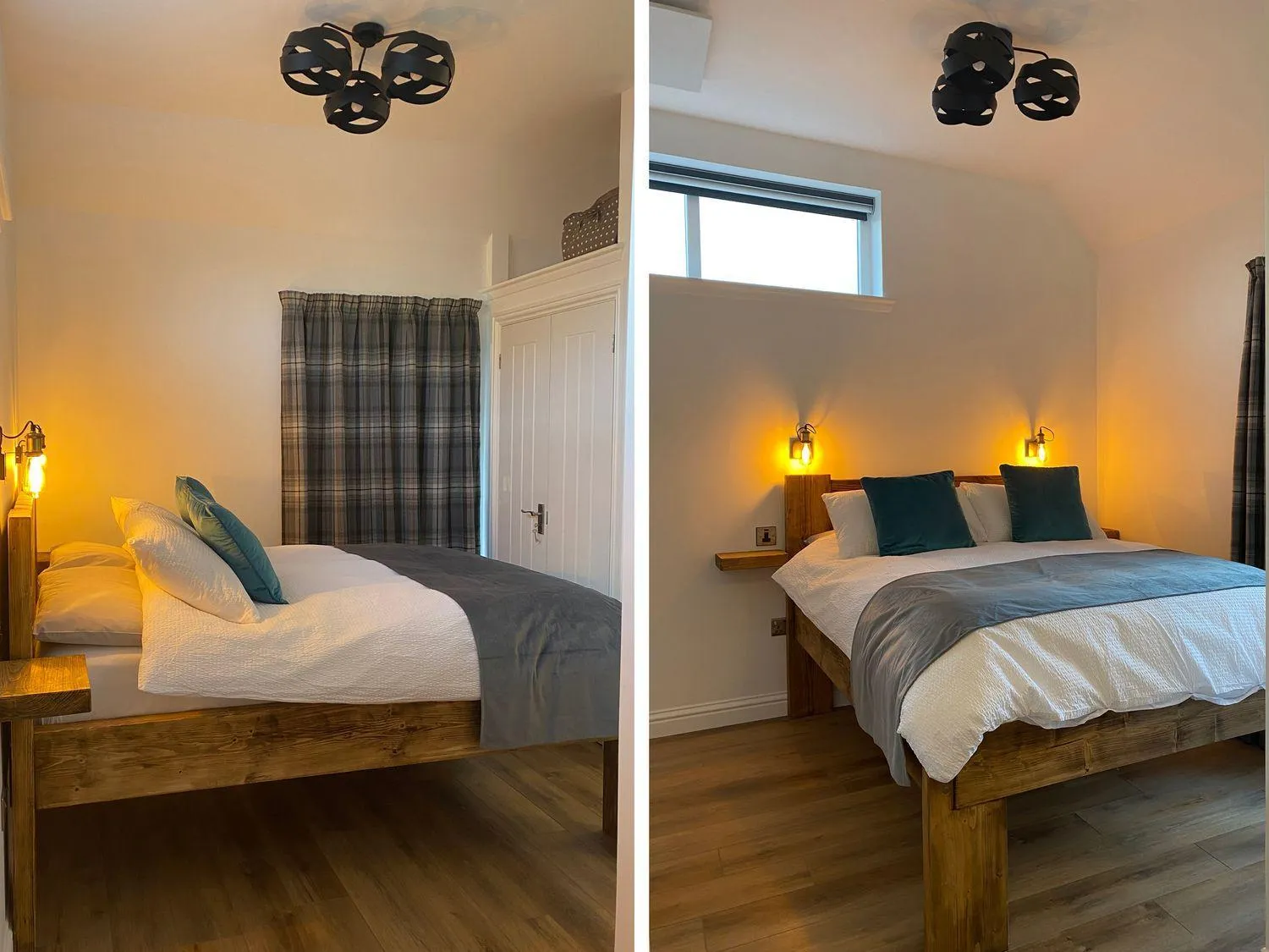 Bed in Garden Park Guest House