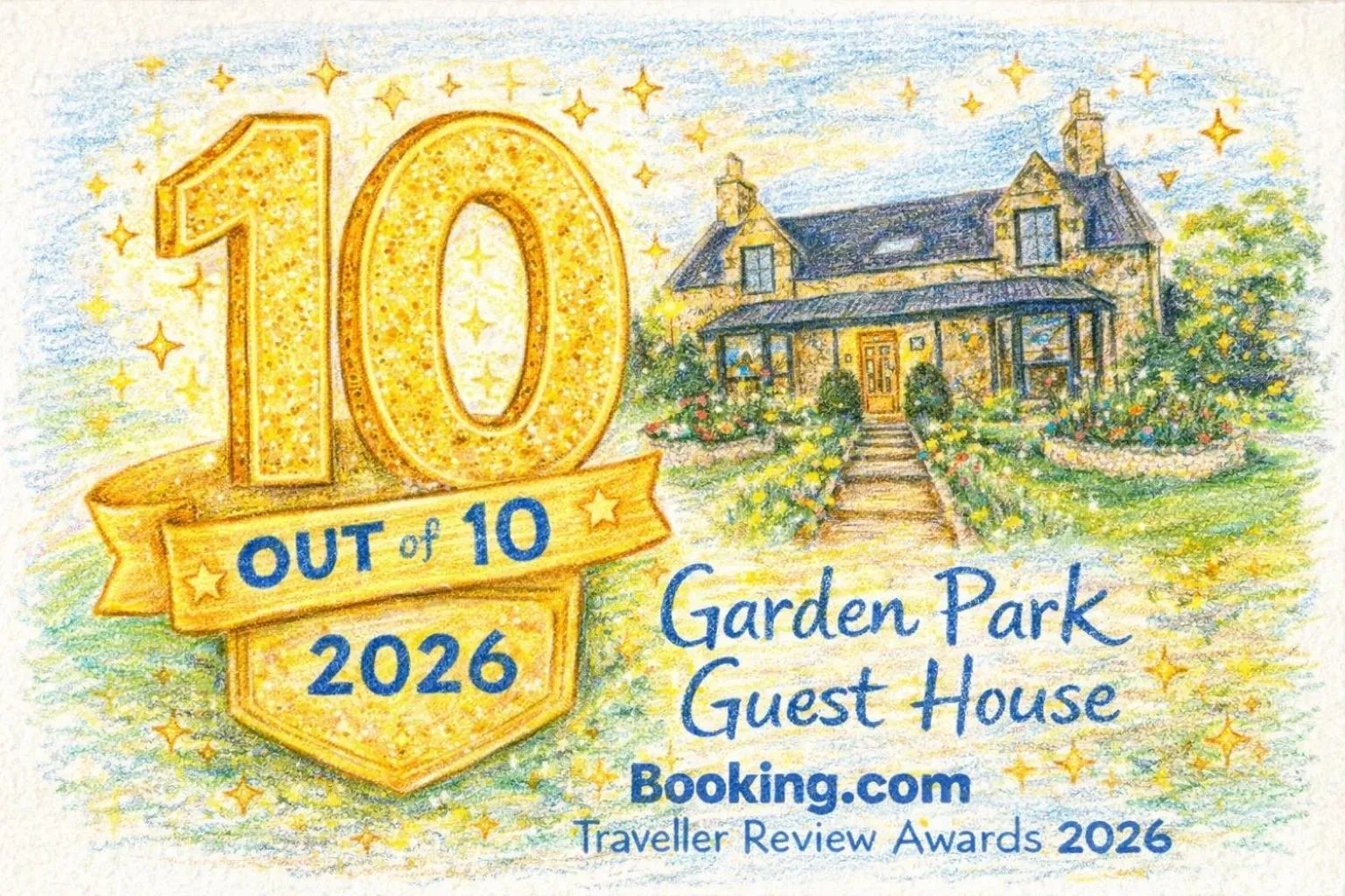 Certificate/Award in Garden Park Guest House