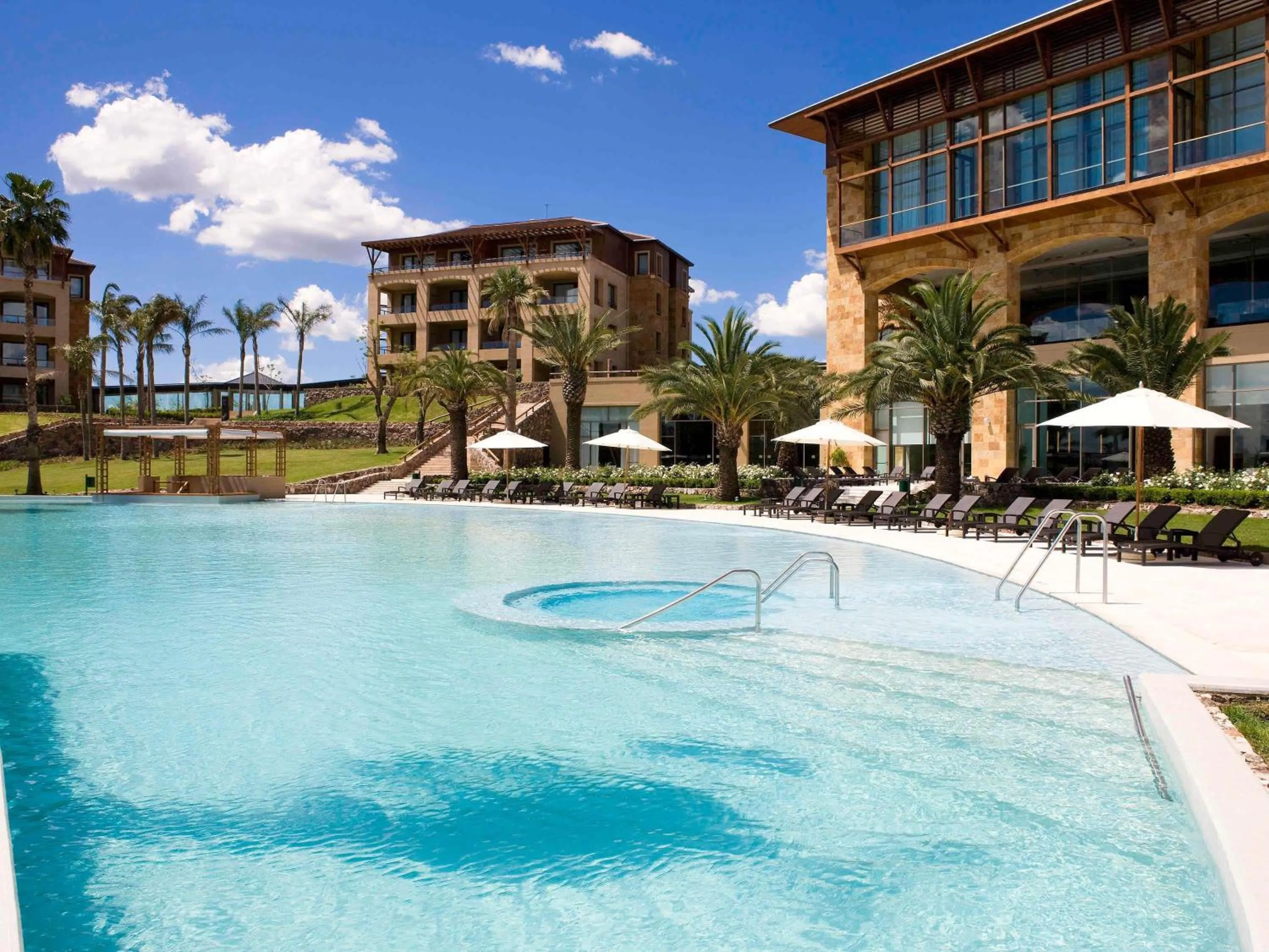 Pool view in Sofitel La Reserva Cardales