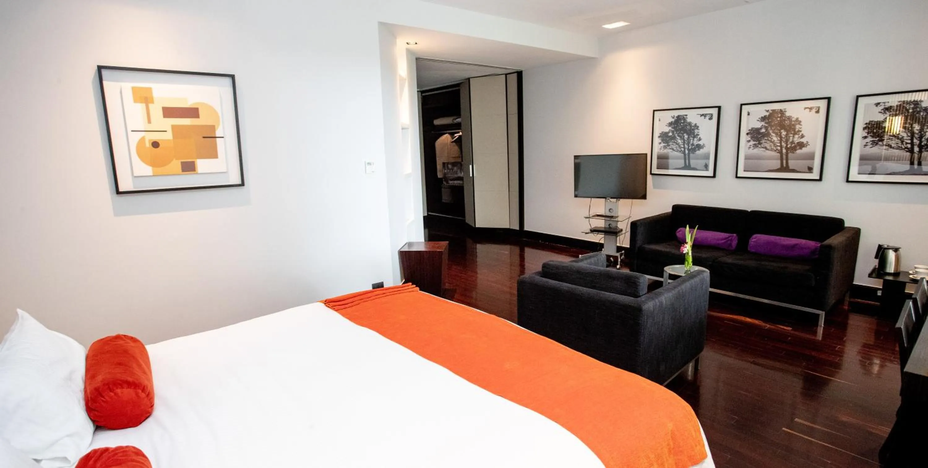 Bed in Sofitel La Reserva Cardales