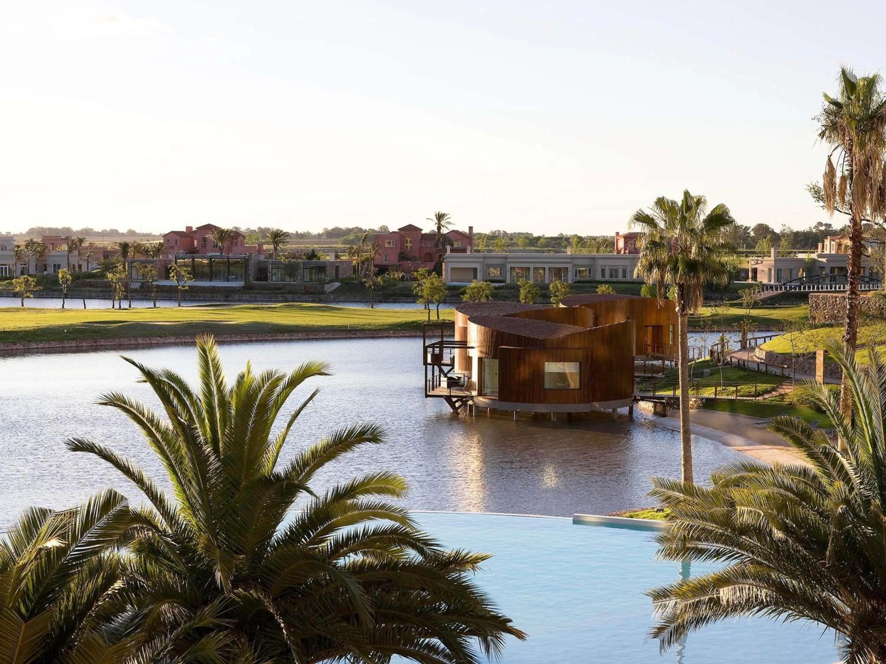 Pool view in Sofitel La Reserva Cardales