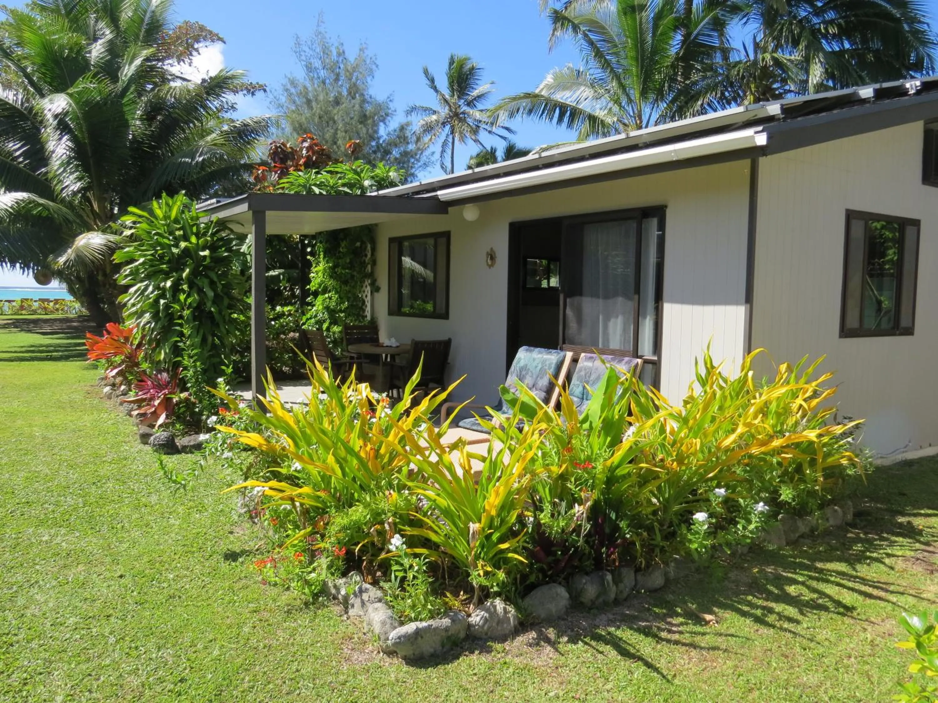 Patio in Muri Beach Resort