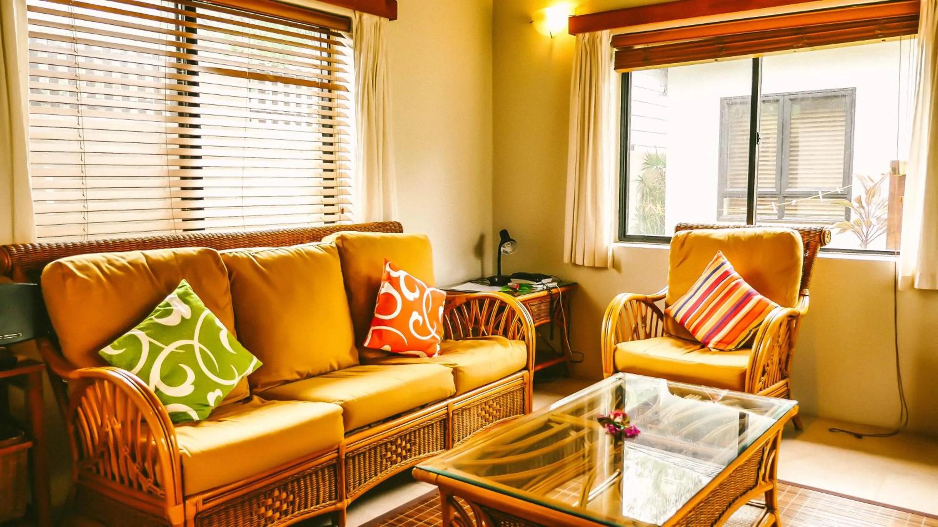 Patio in Muri Beach Resort