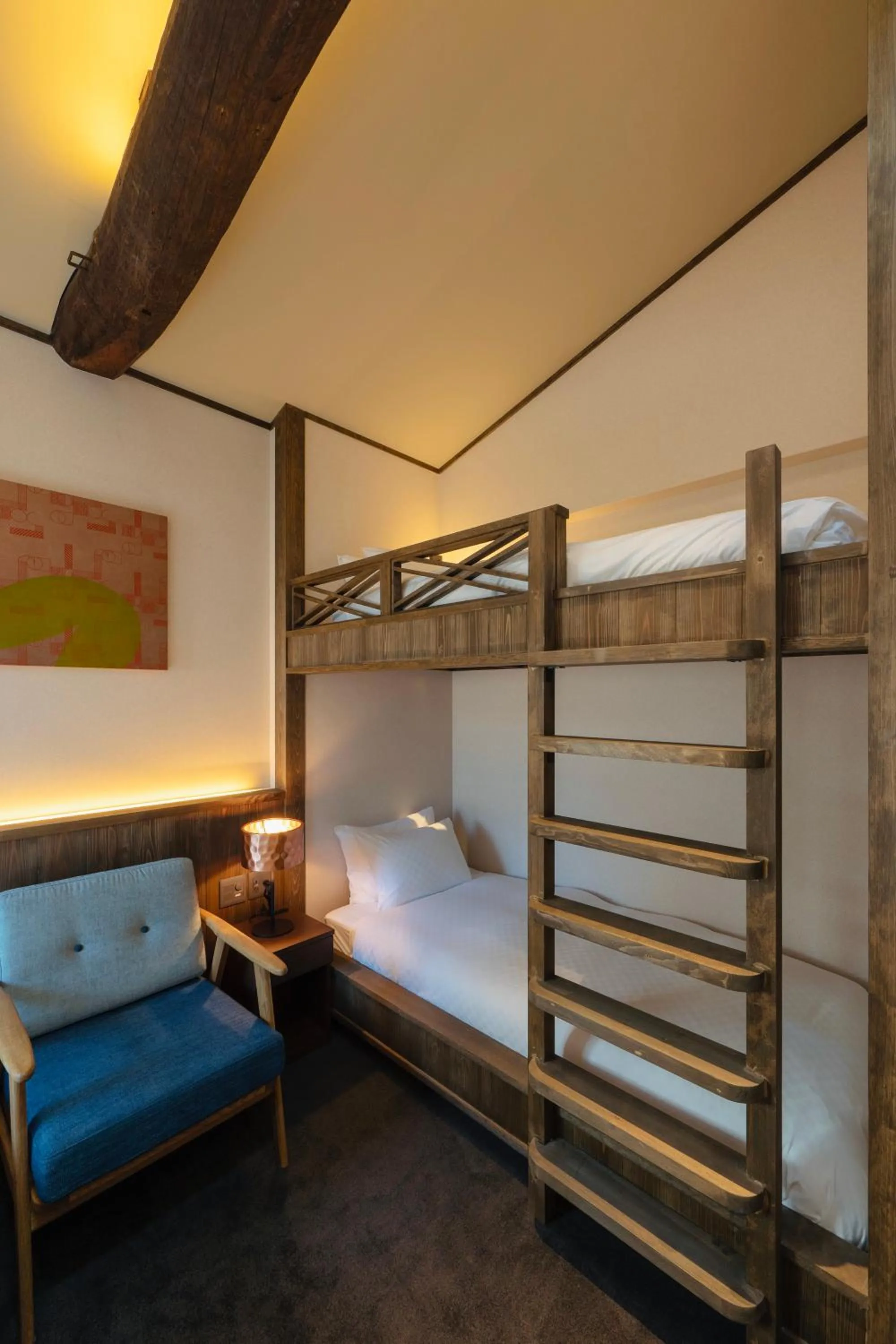 Bed in THE MACHIYA KAZAHAYA