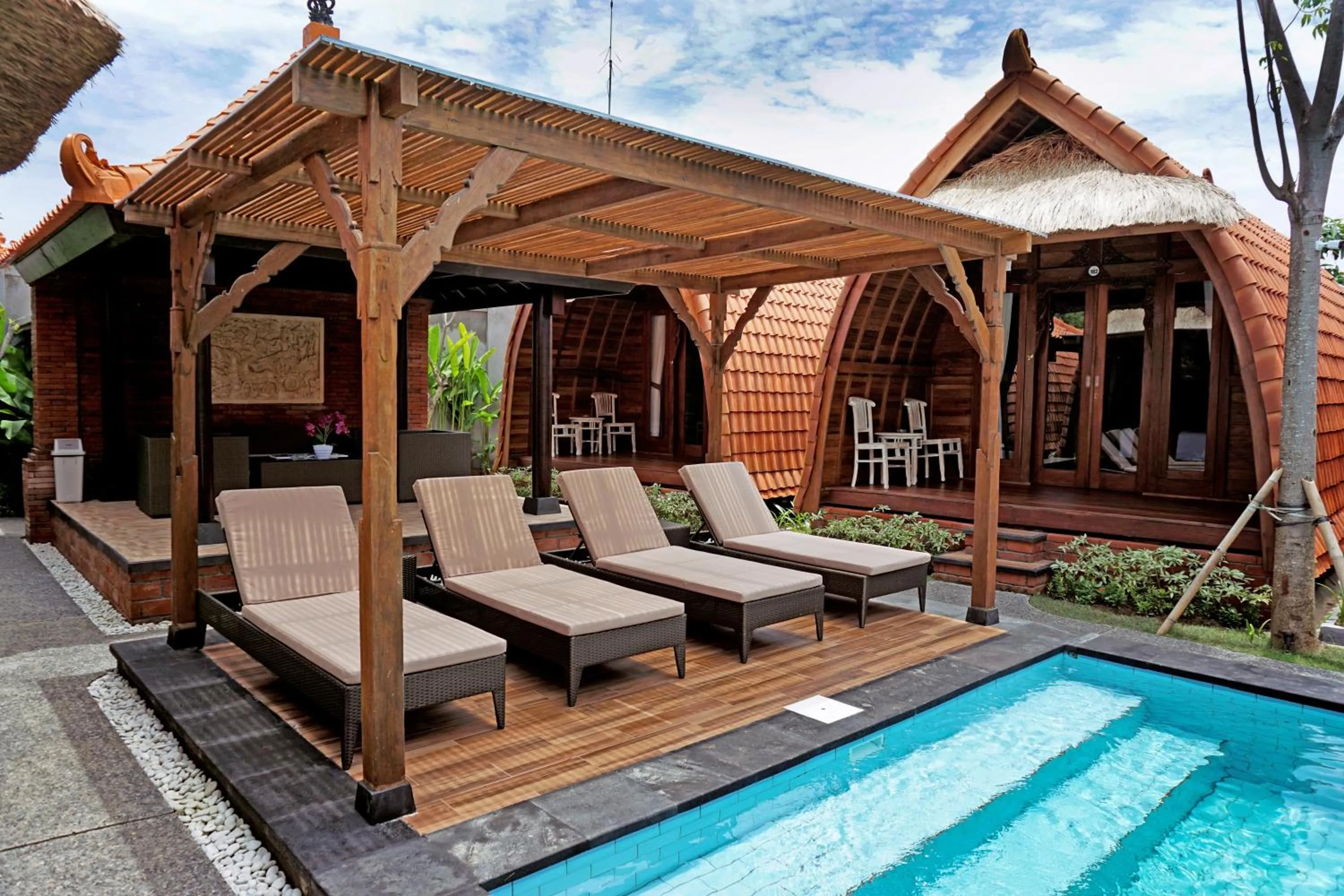 Swimming pool in Poedja Villa Jimbaran