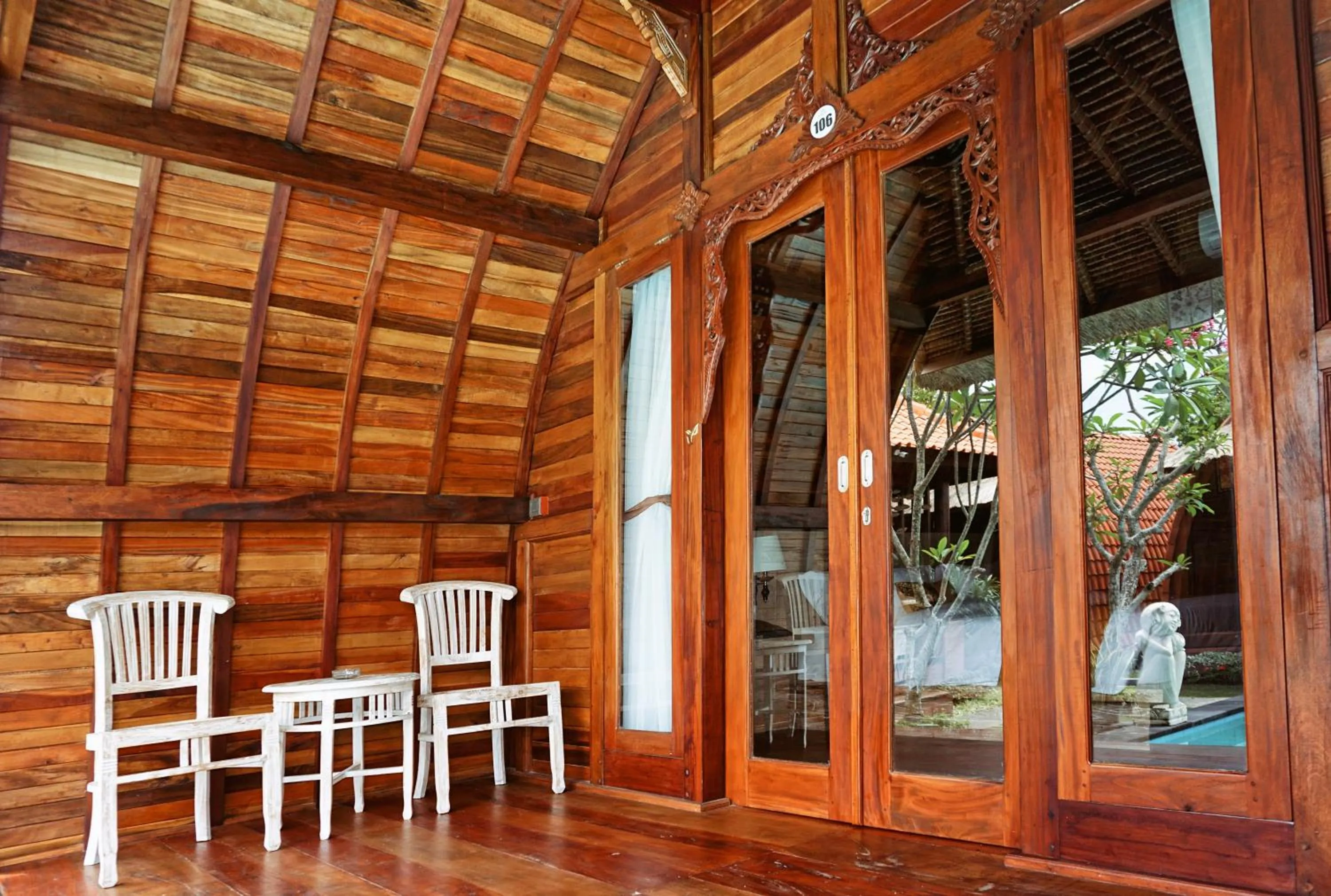 Facade/entrance in Poedja Villa Jimbaran