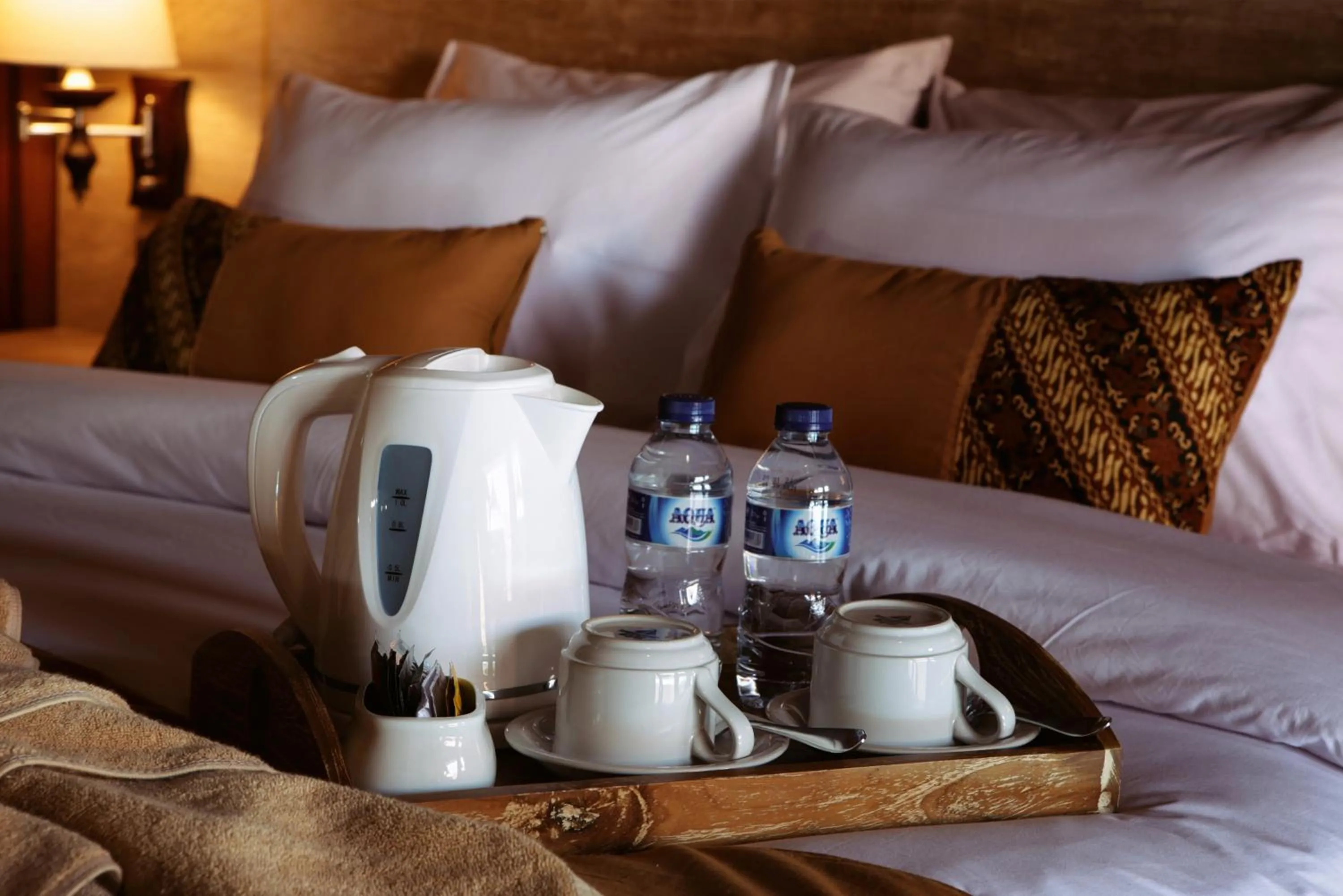 Bed in Poedja Villa Jimbaran