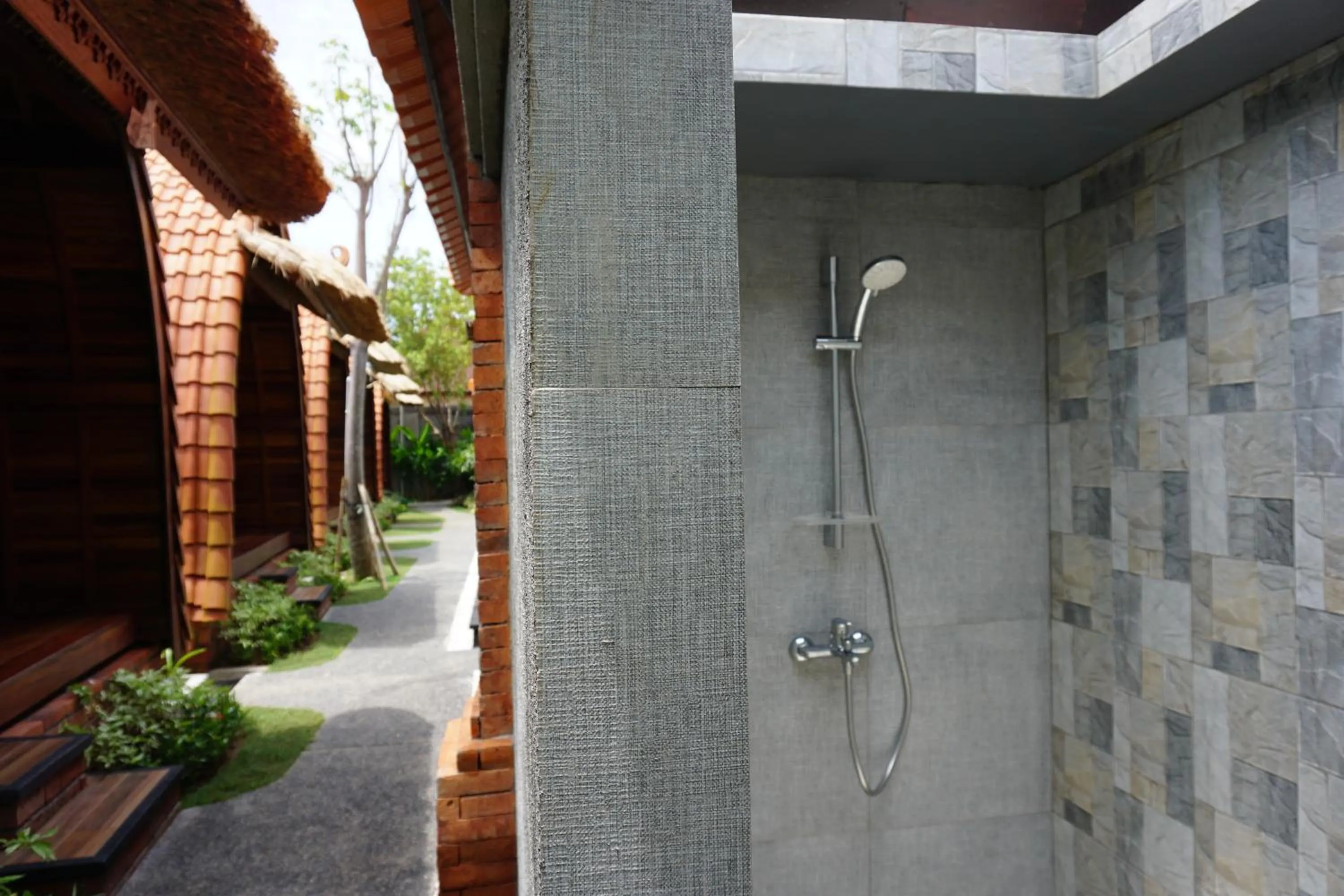 Shower in Poedja Villa Jimbaran