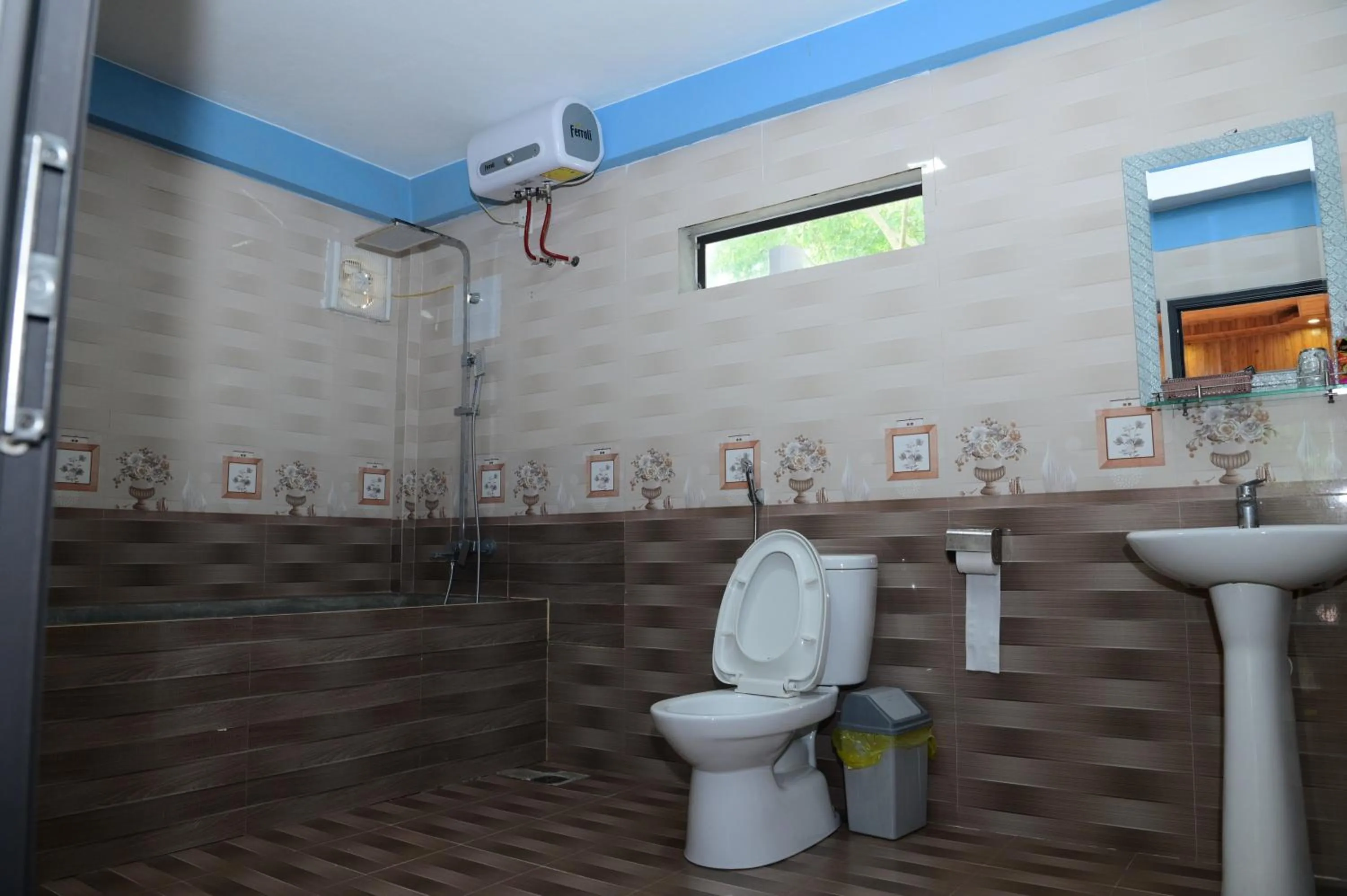 Shower in Restful River Bungalow