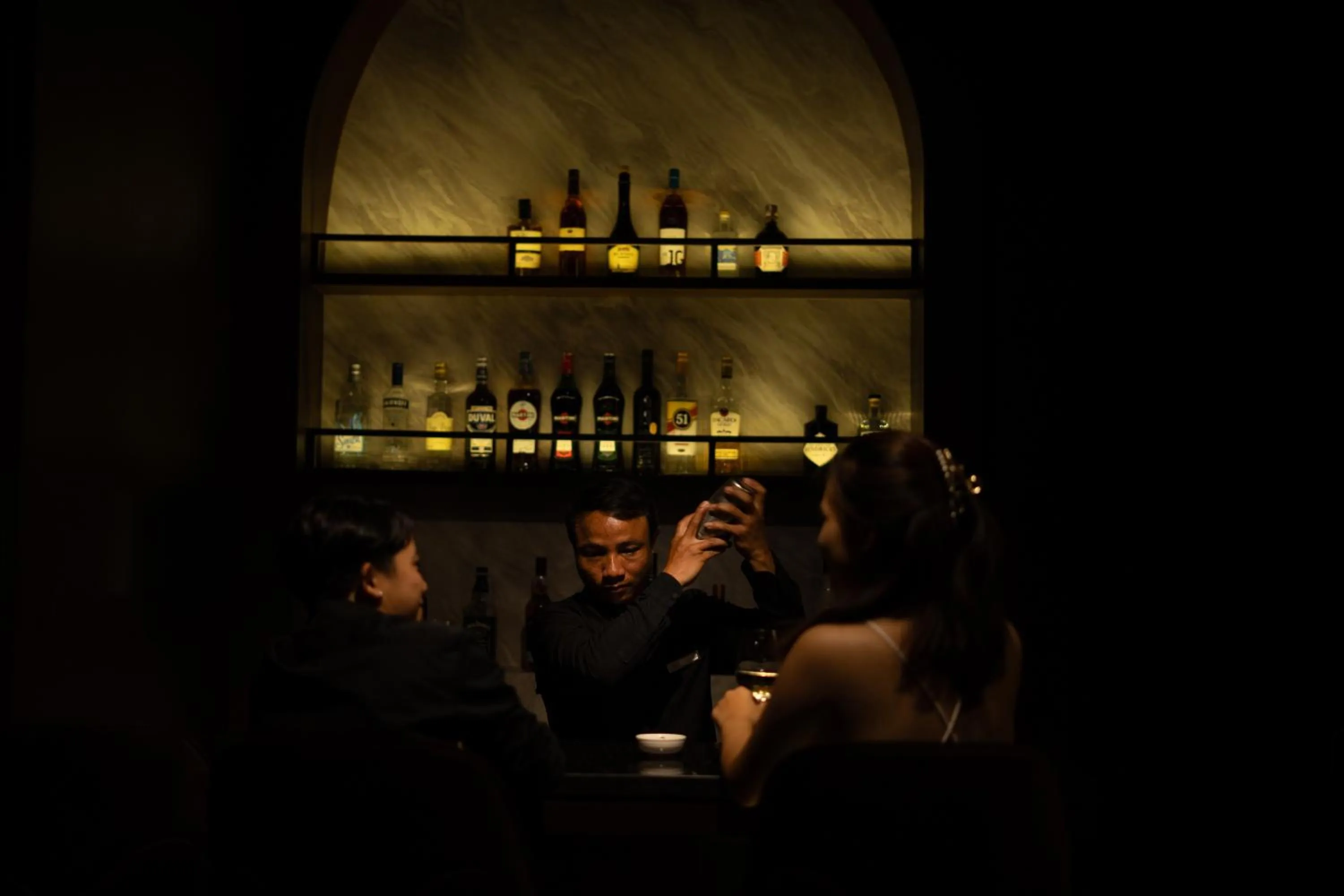 Lounge or bar in Sanctuary Hotel Luang Prabang