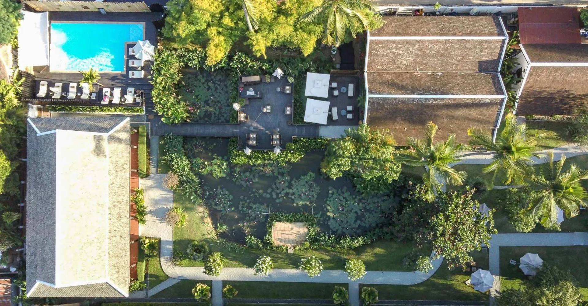 Garden in Sanctuary Hotel Luang Prabang