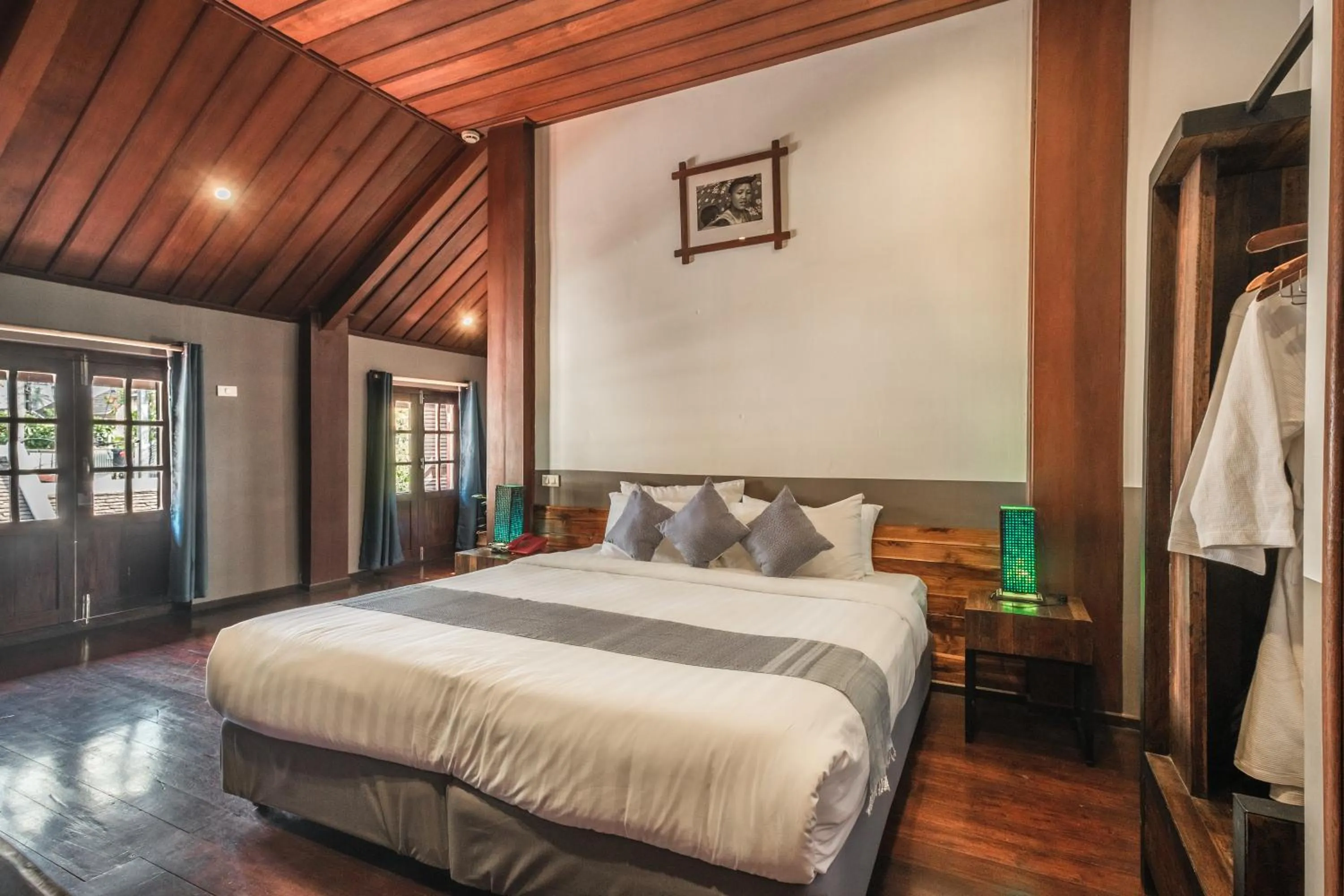 Bedroom, Bed in Sanctuary Hotel Luang Prabang