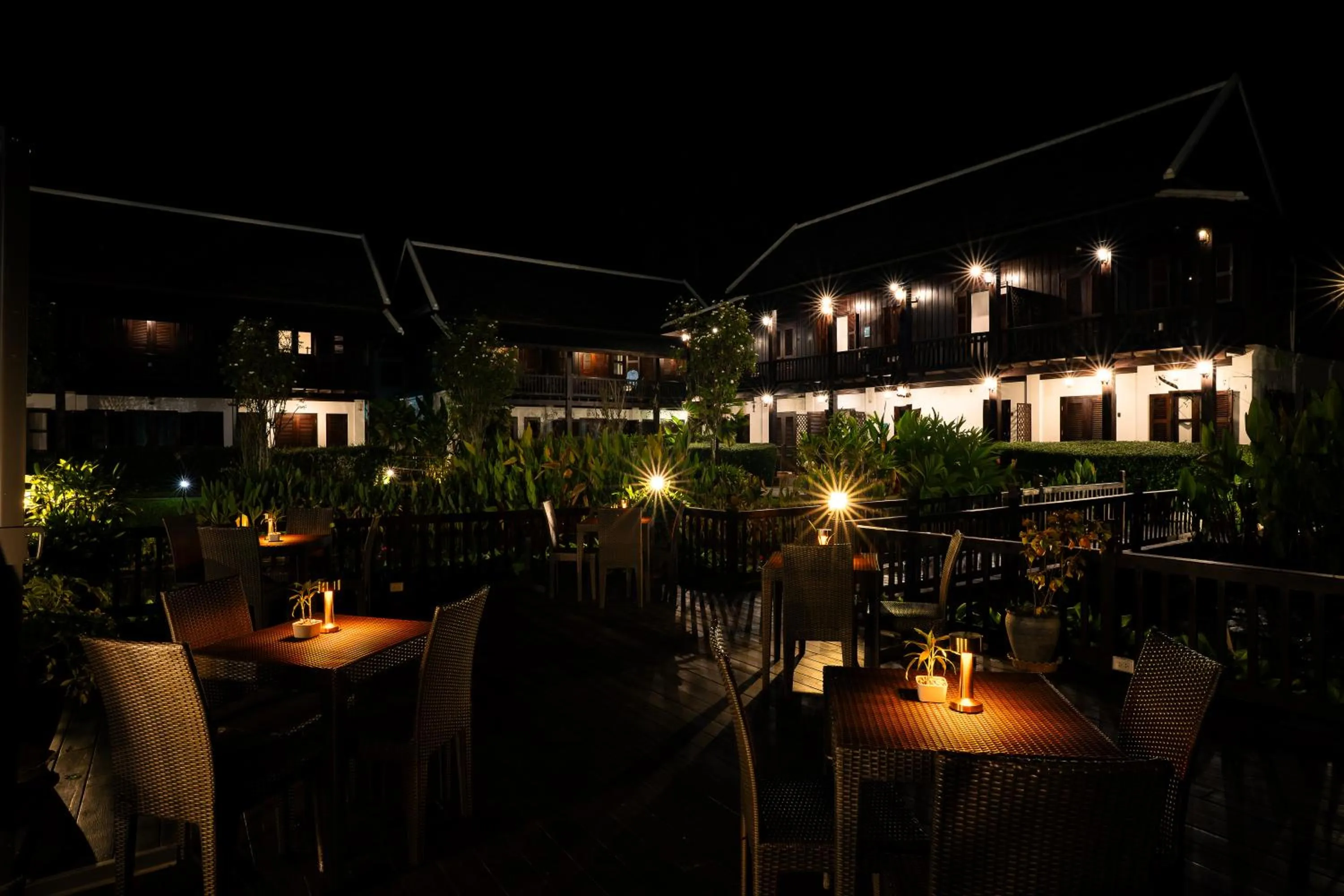 hair dresser in Sanctuary Hotel Luang Prabang