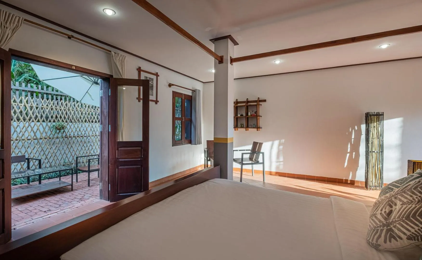 Photo of the whole room, Bed in Sanctuary Hotel Luang Prabang