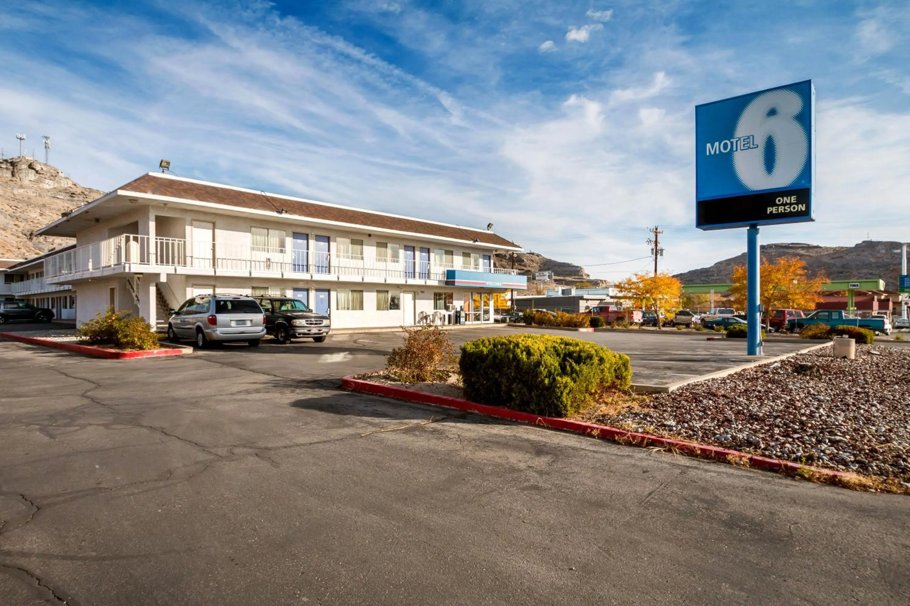 Property building in Motel 6 Wendover
