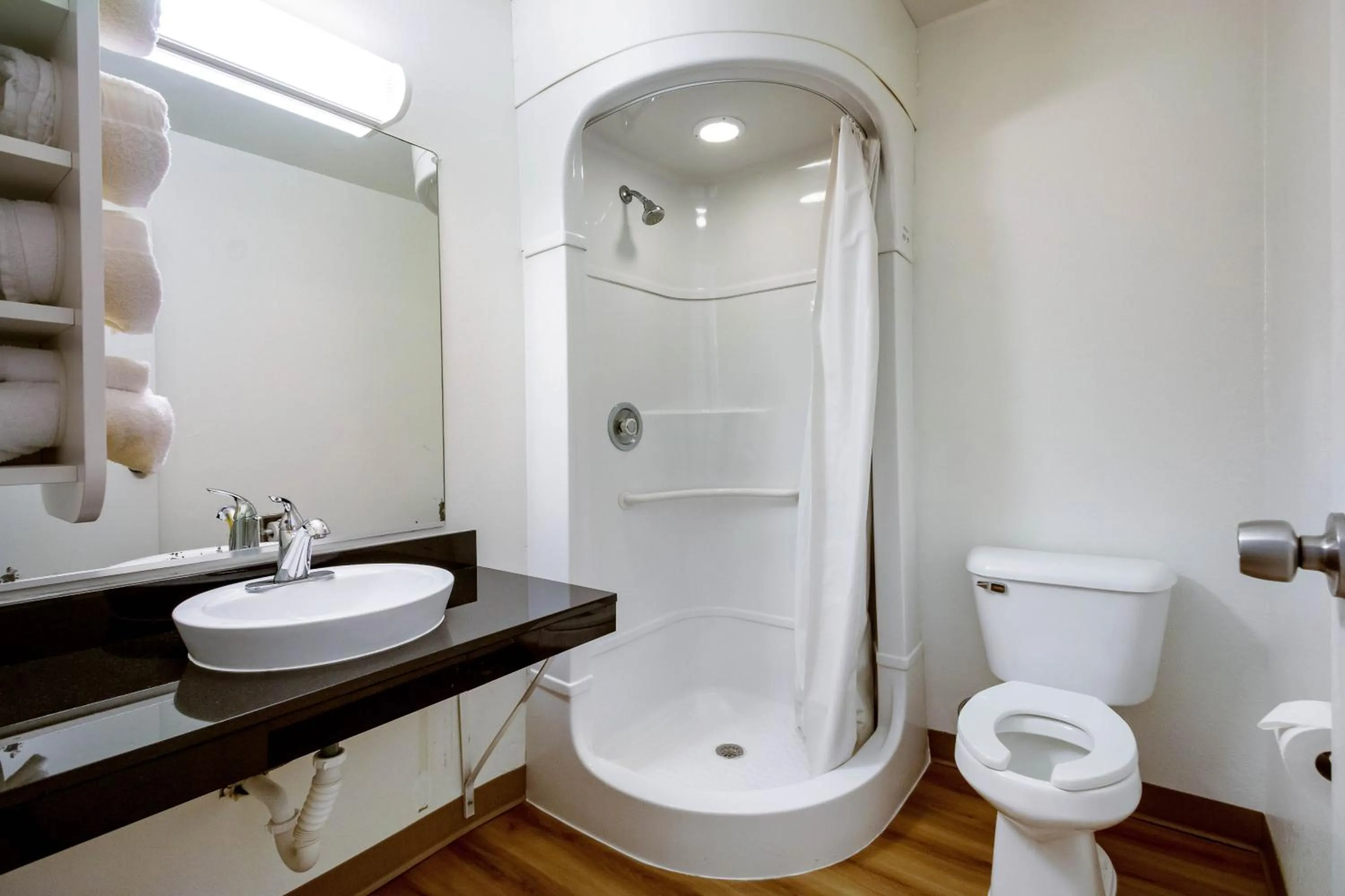 Toilet in Motel 6 Wendover