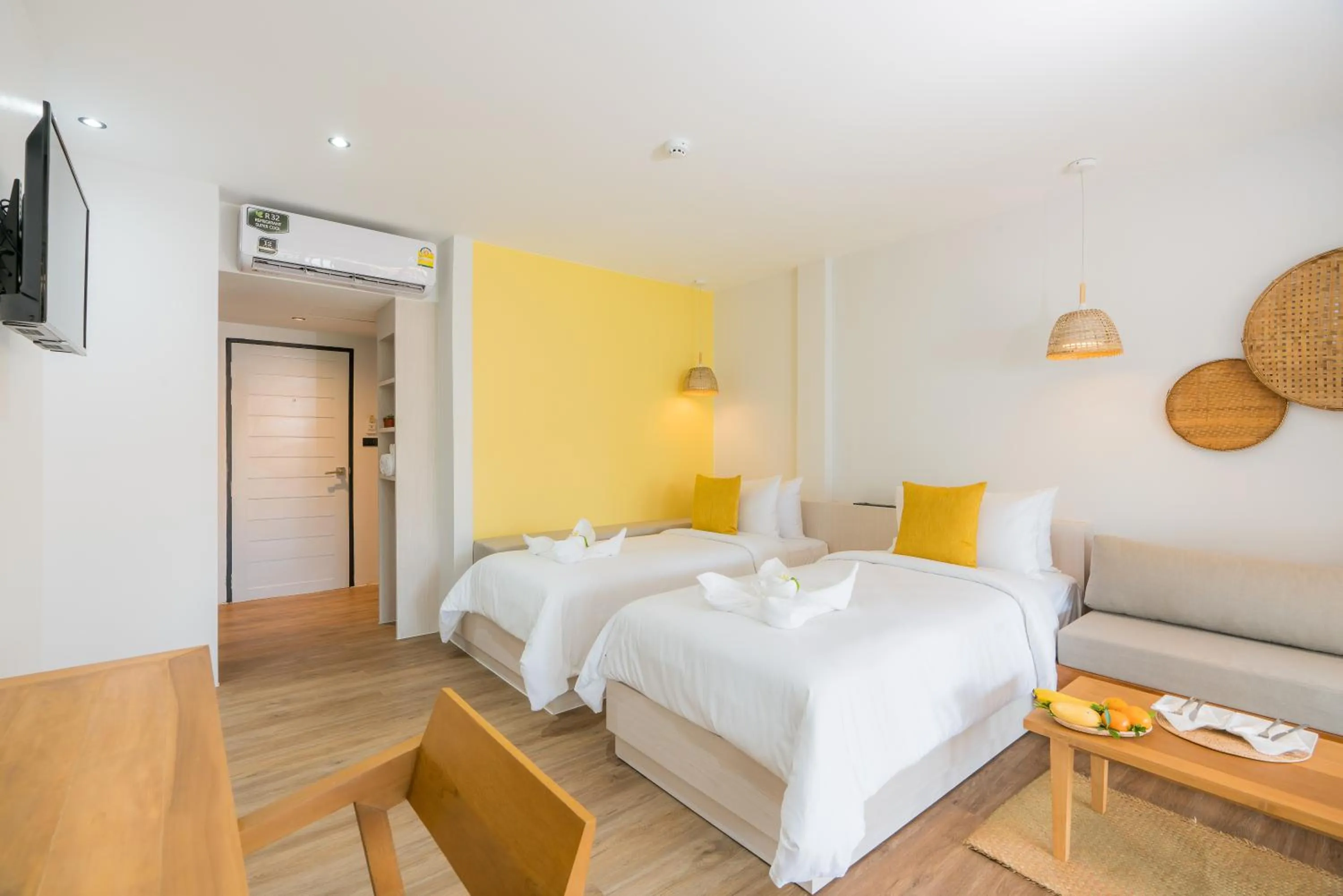 air conditioner, Bed in Princess Paradise Koh Phangan