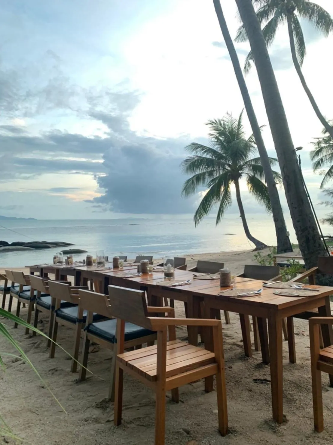 Dining area in Princess Paradise Koh Phangan