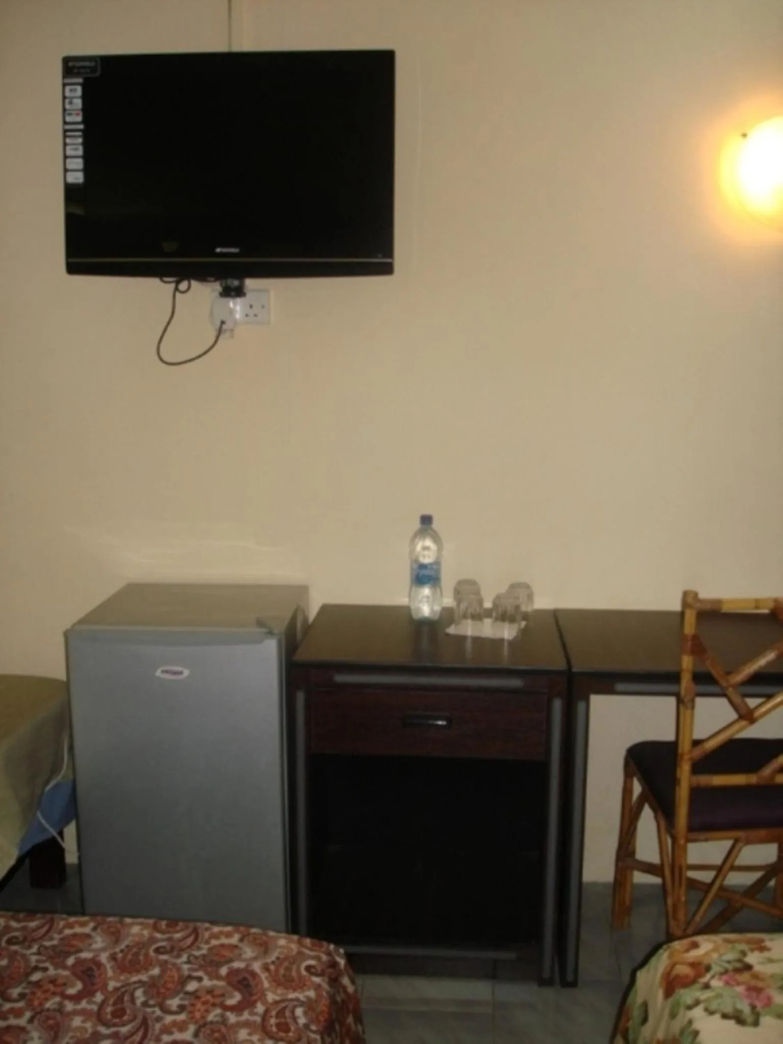 Seating area in Auberge Le Saladier