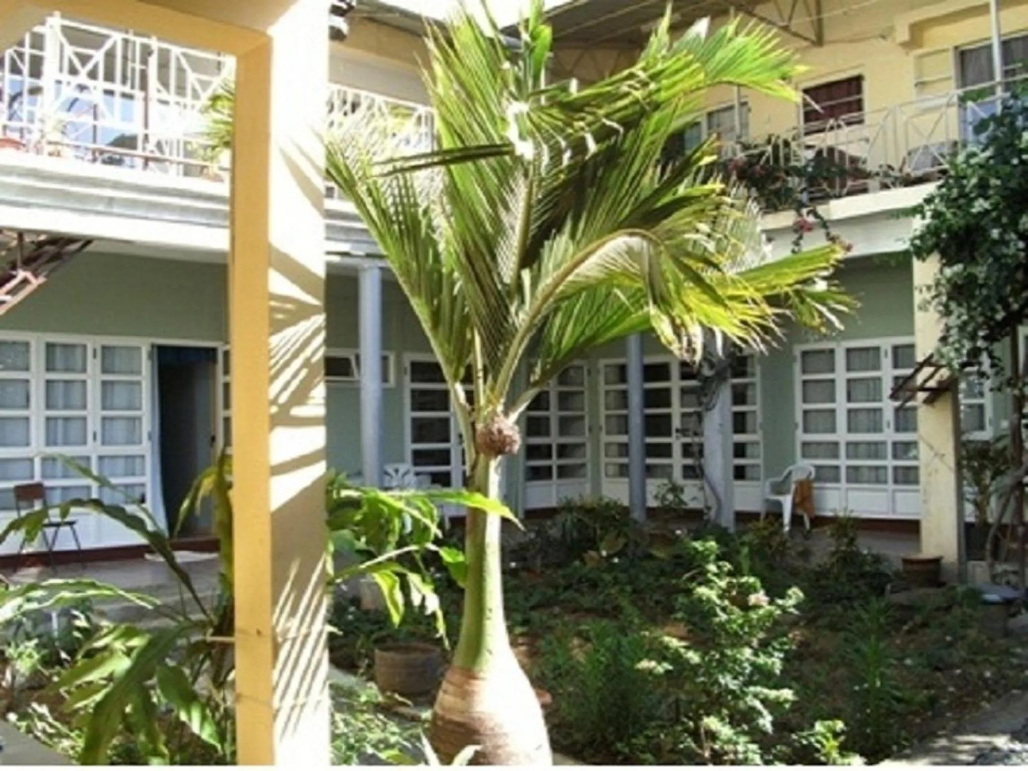 Garden in Auberge Le Saladier
