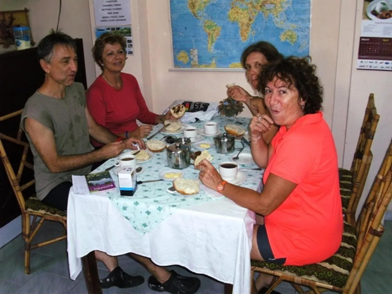 Breakfast in Auberge Le Saladier