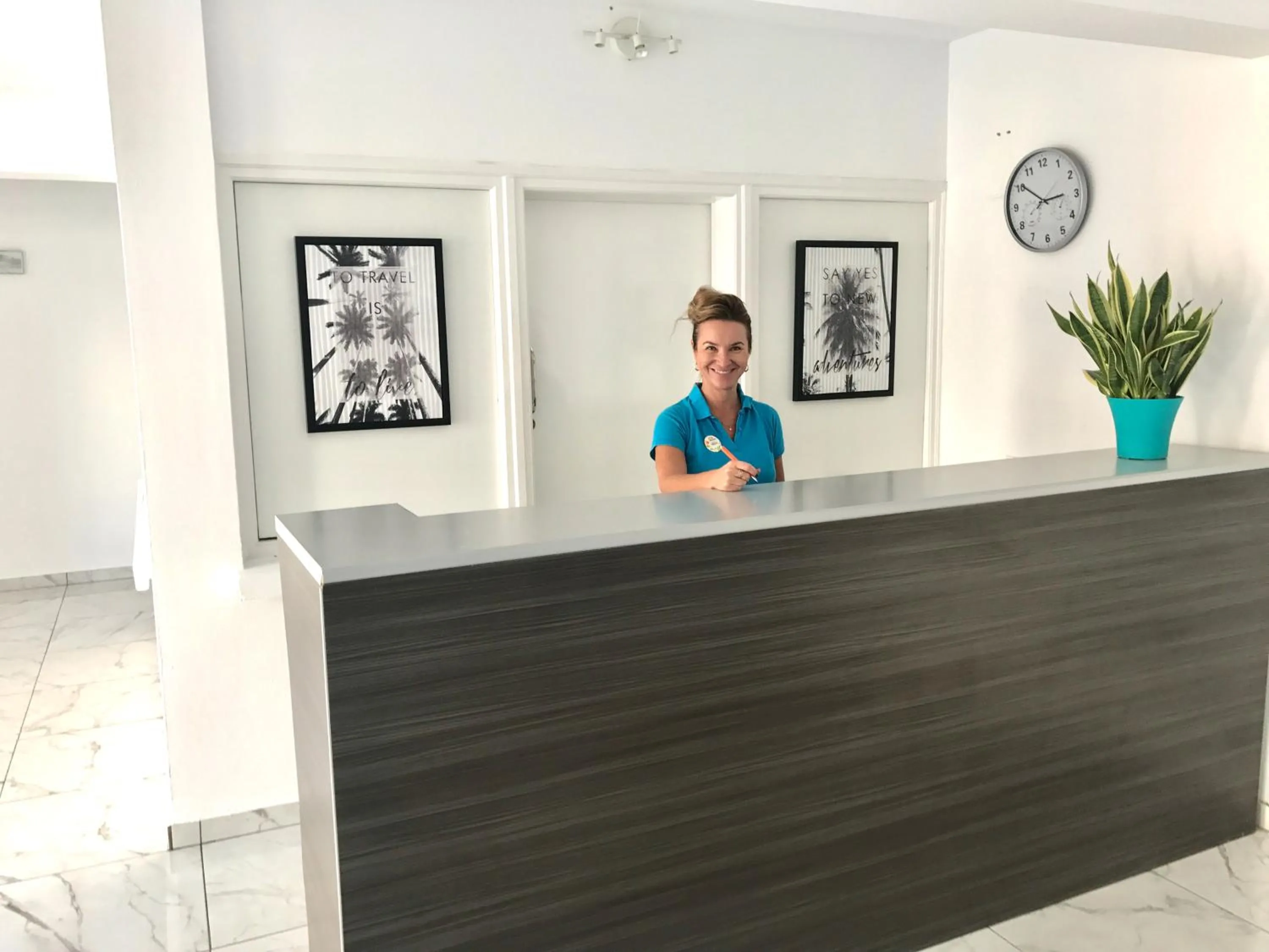 Lobby or reception in Margarita Napa Apartments