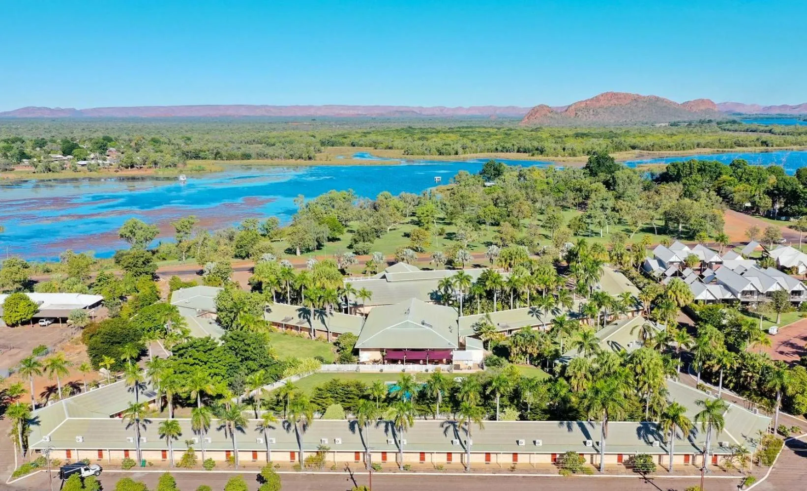 Bird's eye view in The Kimberley Grande Resort